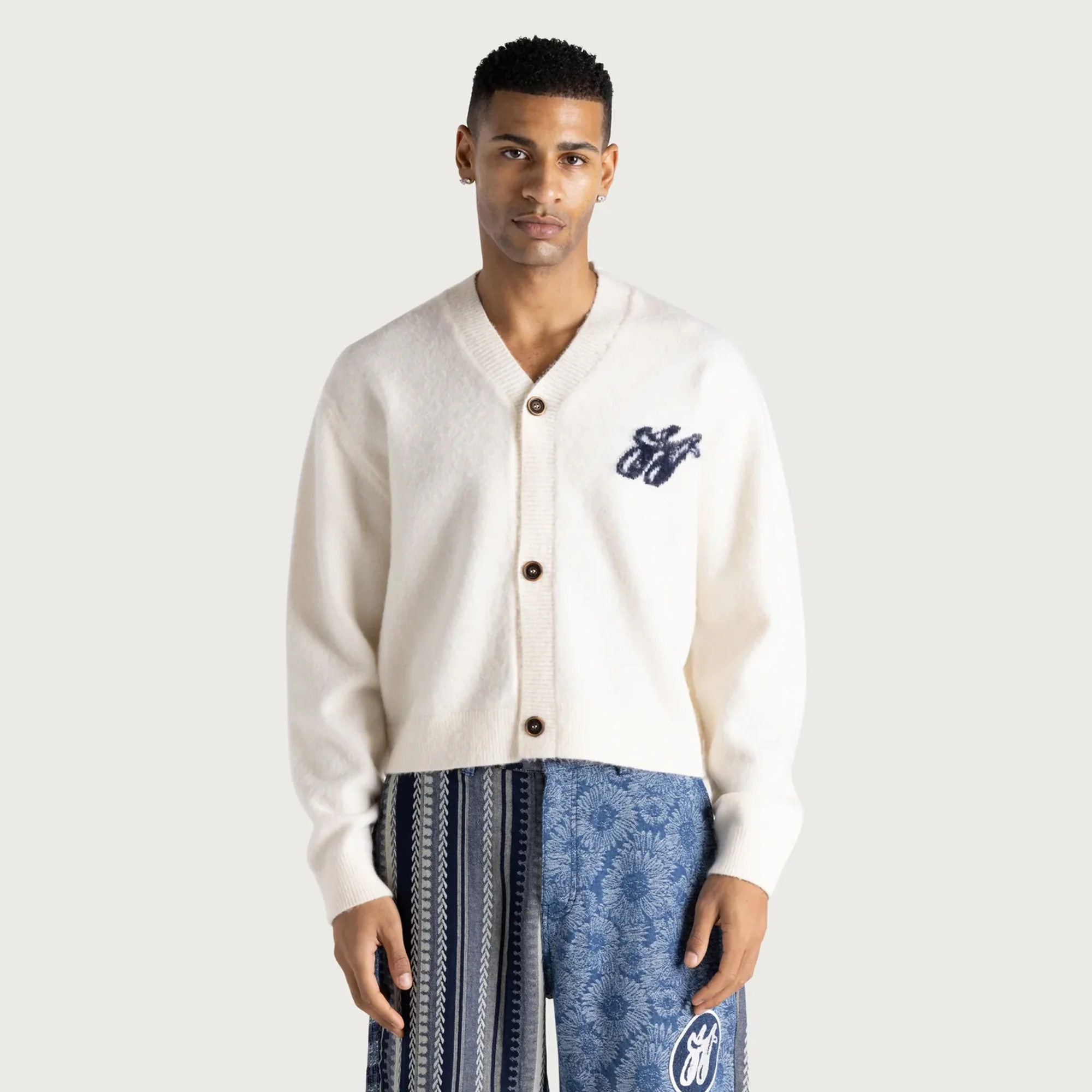 Honor The Gift Mens H Brushed Knit Cardigan - Image 2