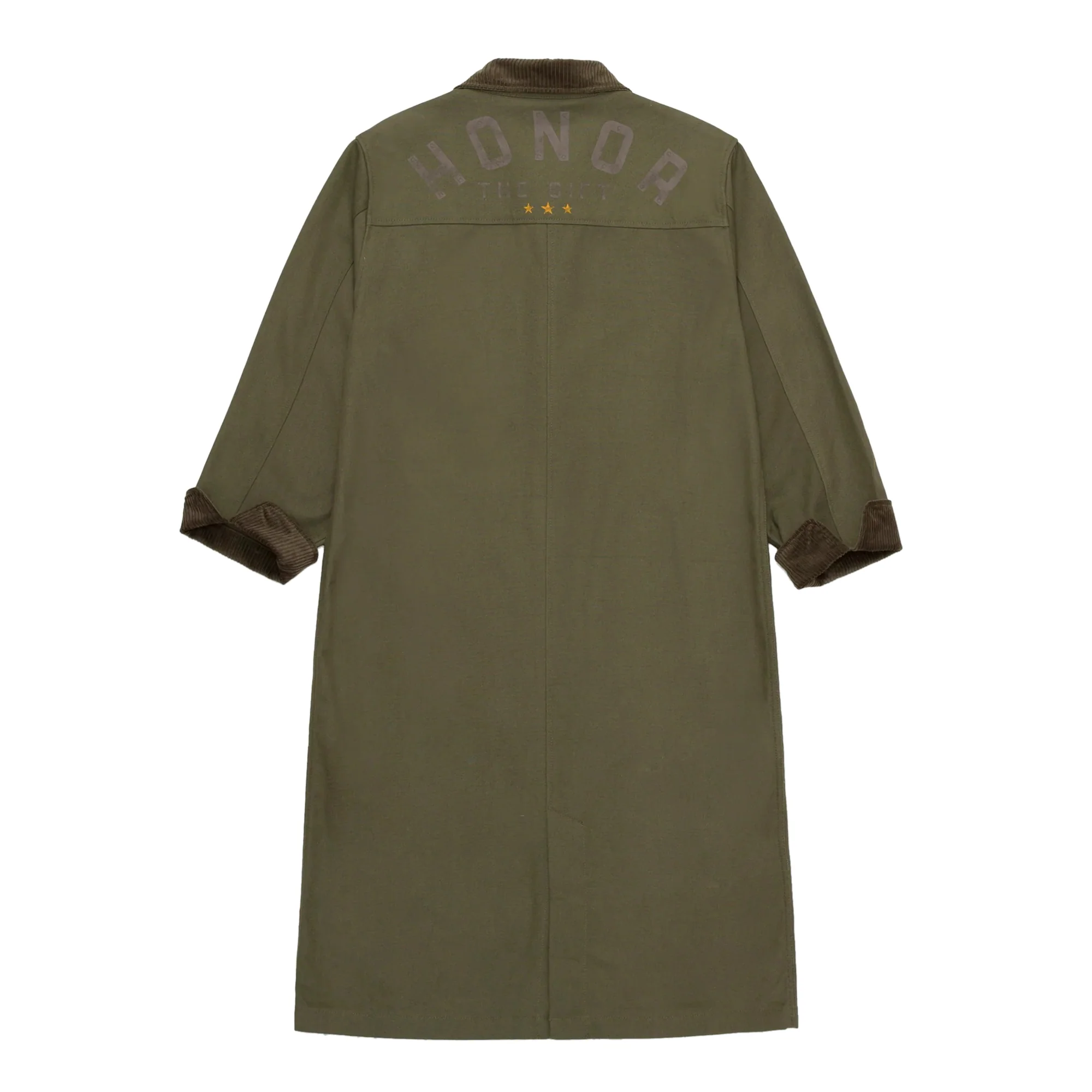 Honor The Gift Mens Honor Canvas Trench Coat - Image 4