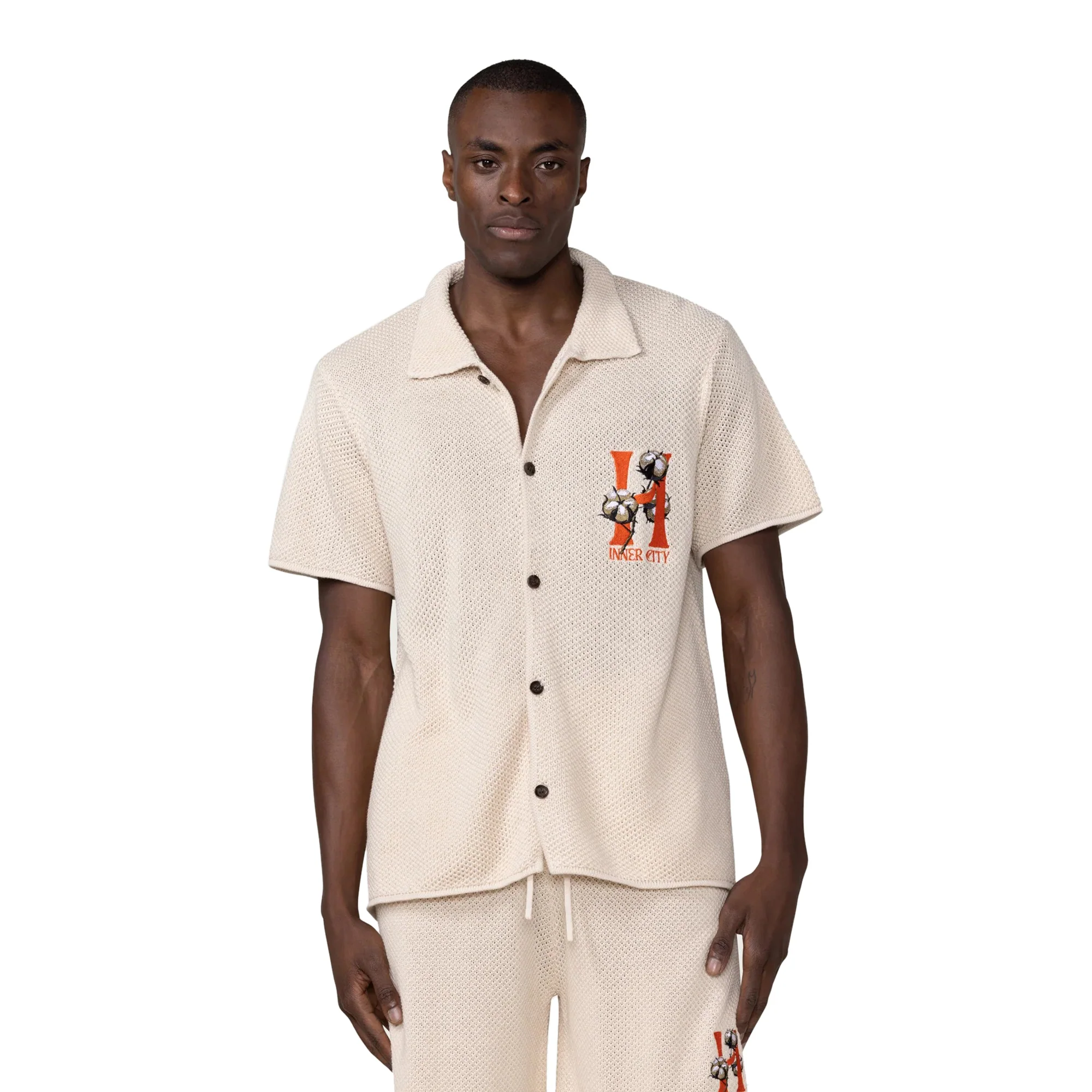 Honor The Gift Mens Knit H Button Shirt - Image 2