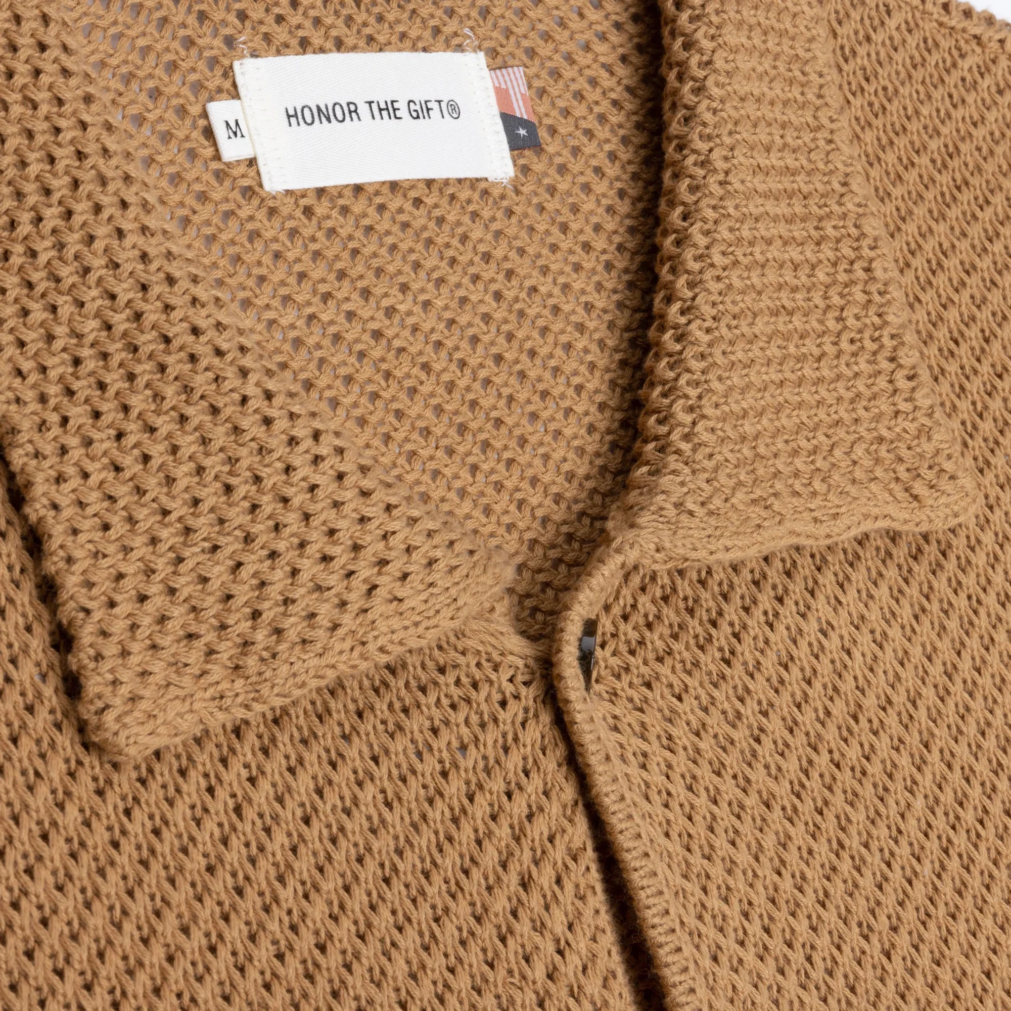 Honor The Gift Mens Knit H Button Up Shirt - Image 3