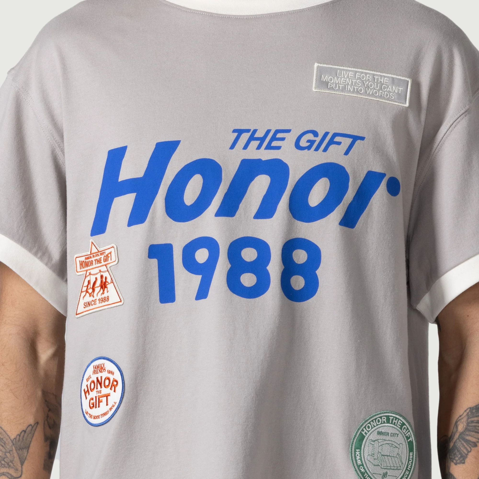 Honor The Gift Mens Multi Box Tee - Image 4