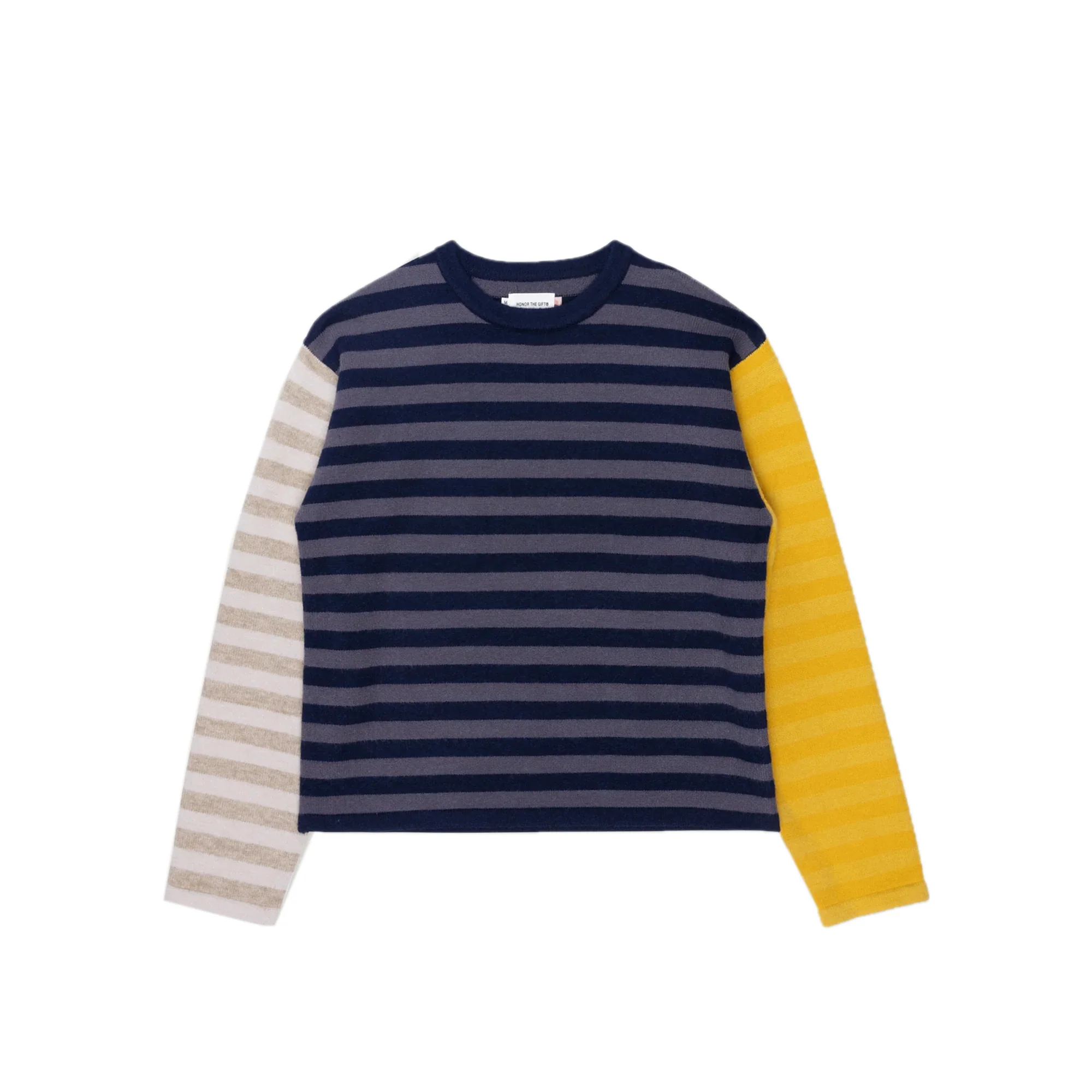 Honor The Gift Mens Multi Stripe Crew Longsleeve