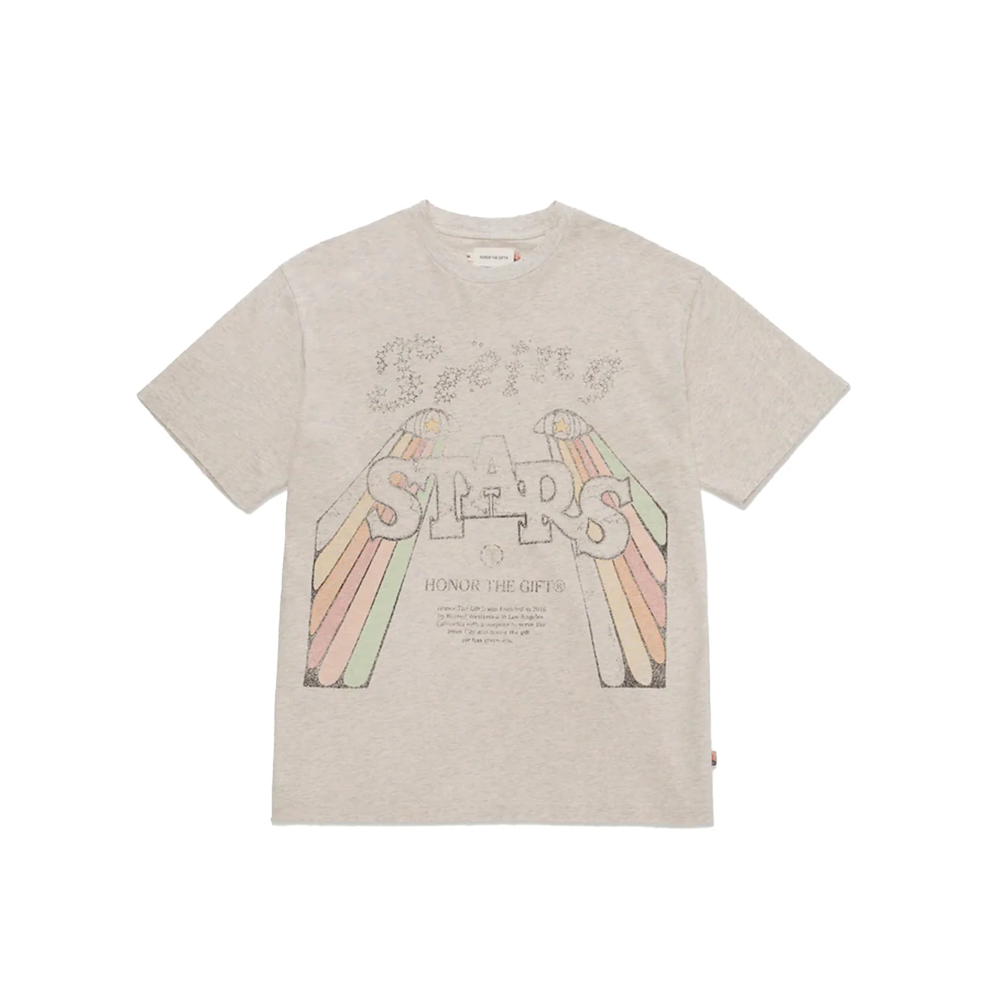 Honor the Gift Mens Seeing Stars SS Tee Oatmeal