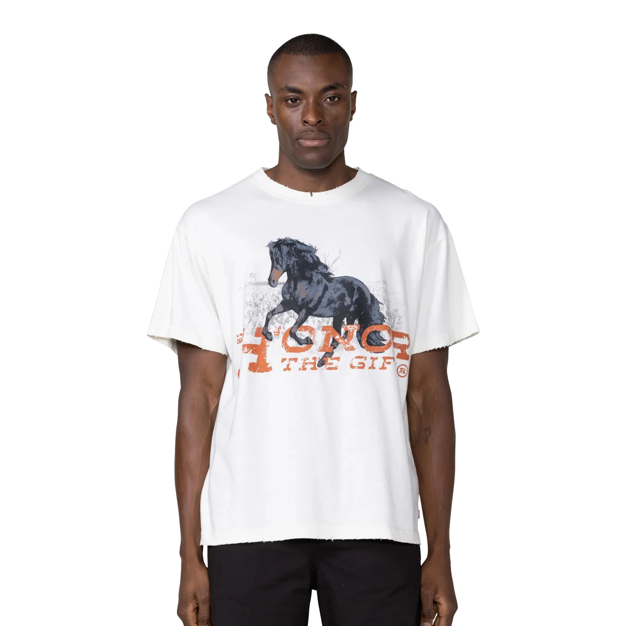 Honor The Gift Mens Work Horse SS Tee - Image 2