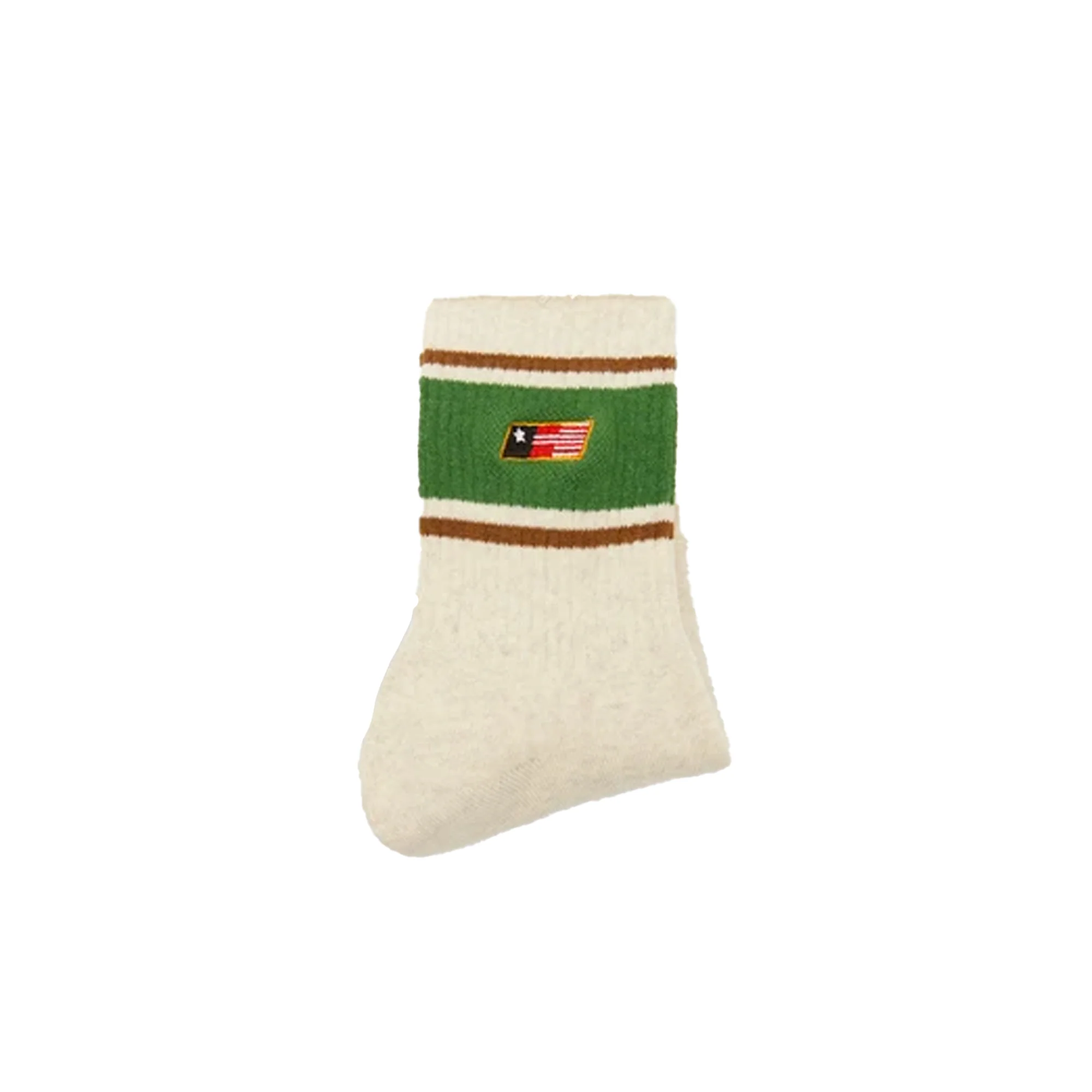 Honor The Gift Mens C-Fall Mid Retro Socks 'Green' - Image 2