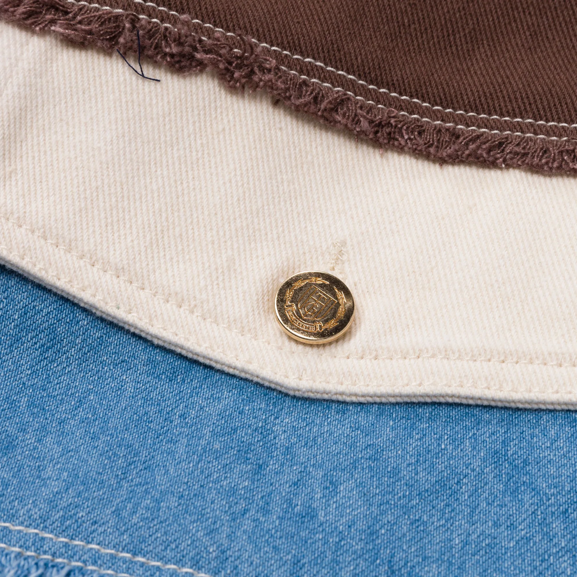 Honor The Gift Womens Panel Denim Jacket - Image 4