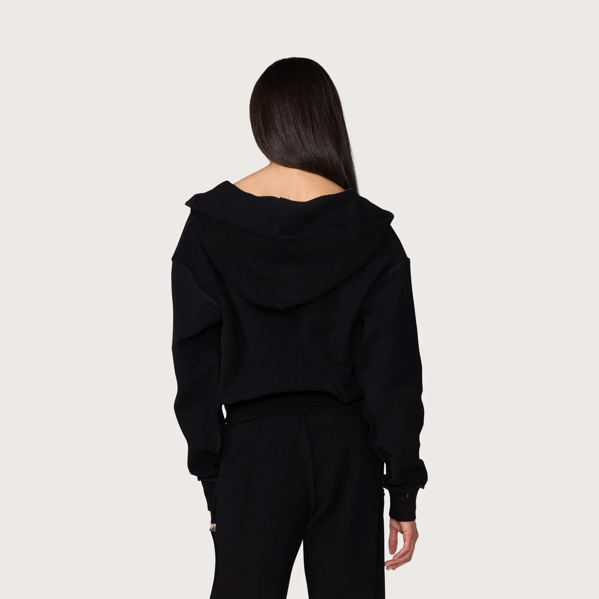 Honor The Gift Womens Reversed Honoree Full Zip Hoodie - Image 3