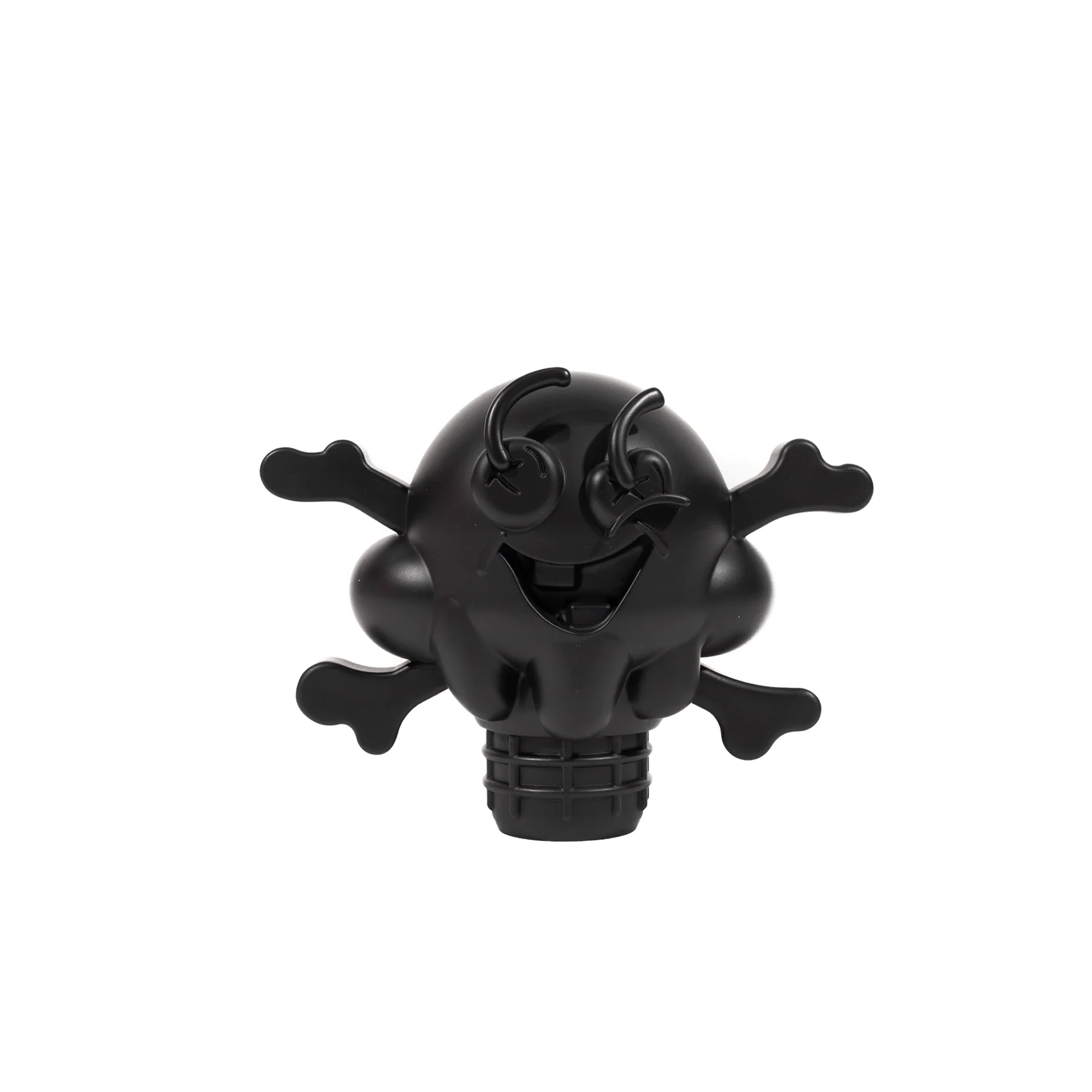 Icecream Cones N Bones Figurine 'Matte Black'