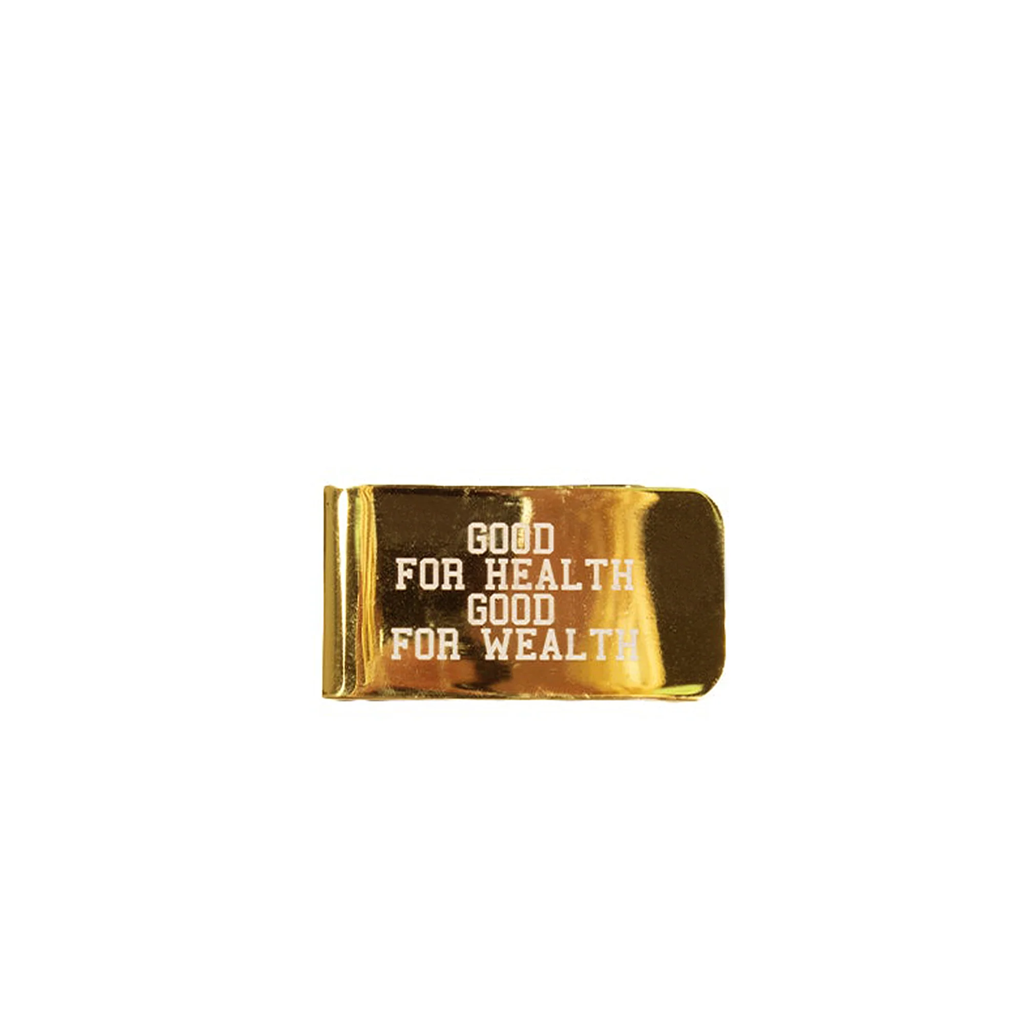 Icecream Gold Metal Money Clip - Image 2
