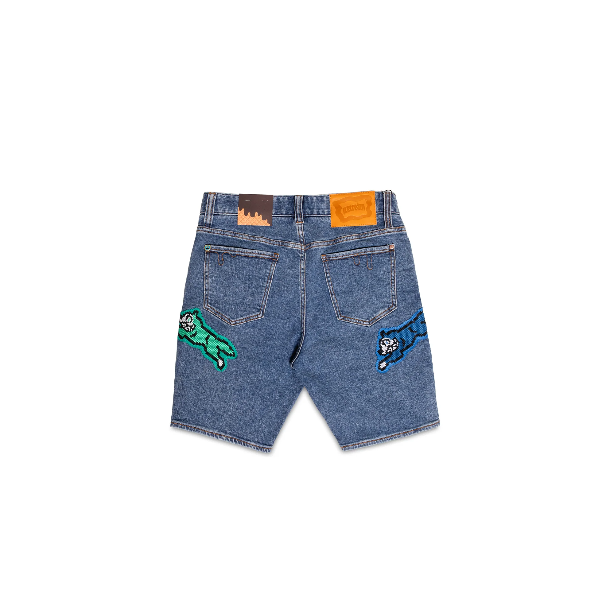 Icecream Mens Arch Jean Shorts 'Blue' - Image 2