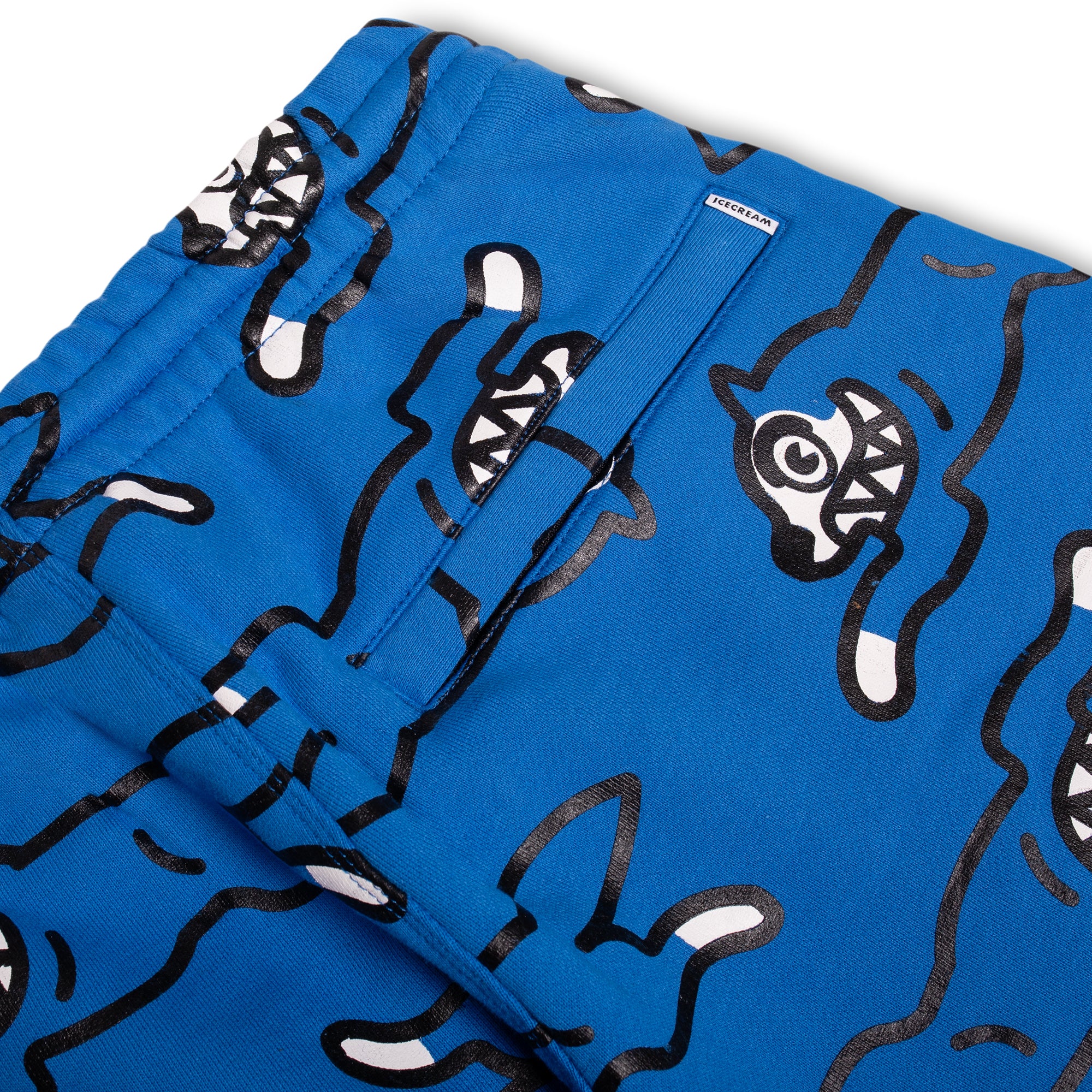 Icecream Mens Bow Wow Shorts 'Strong Blue' - Image 4