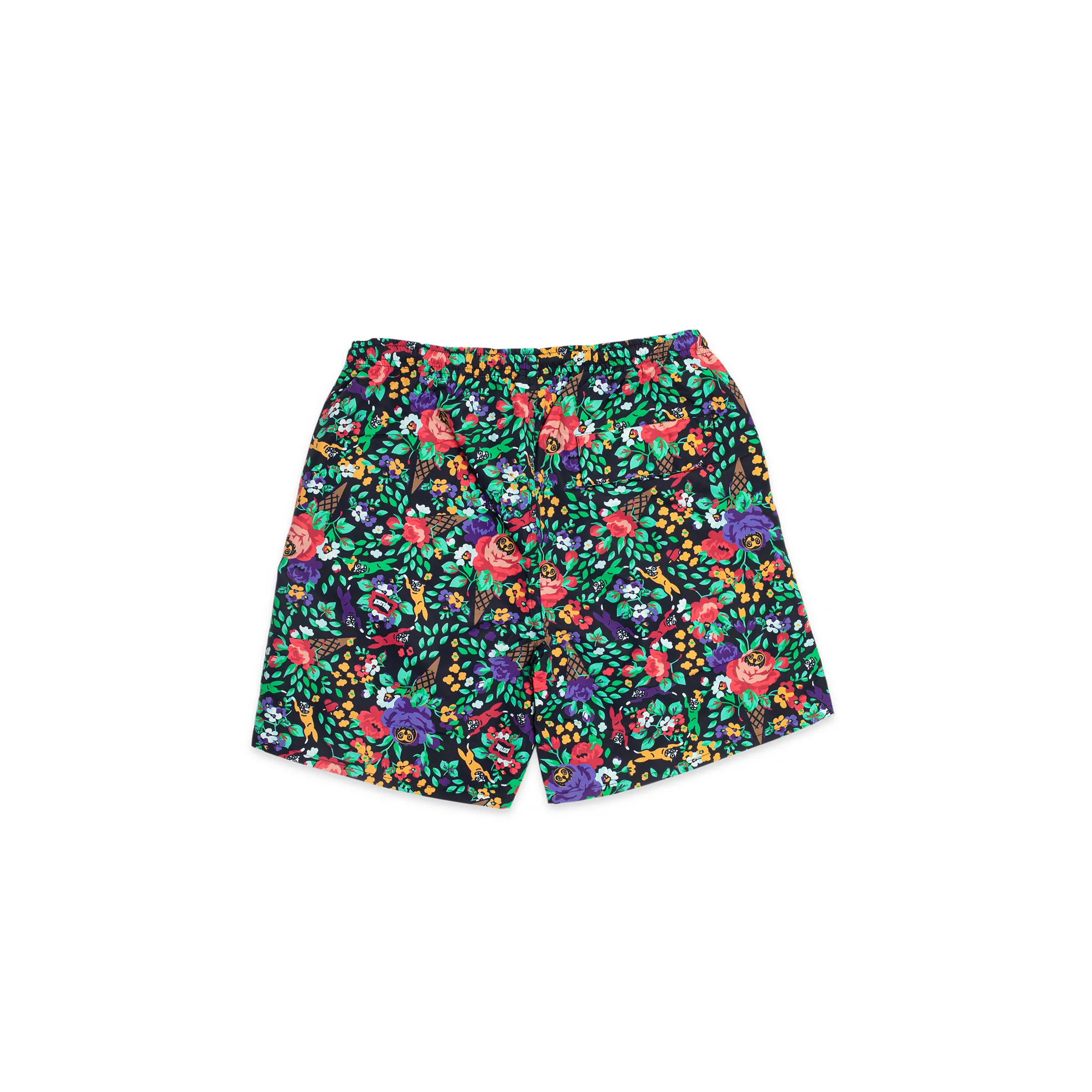 Icecream Mens Floral Shorts 'Black' - Image 2