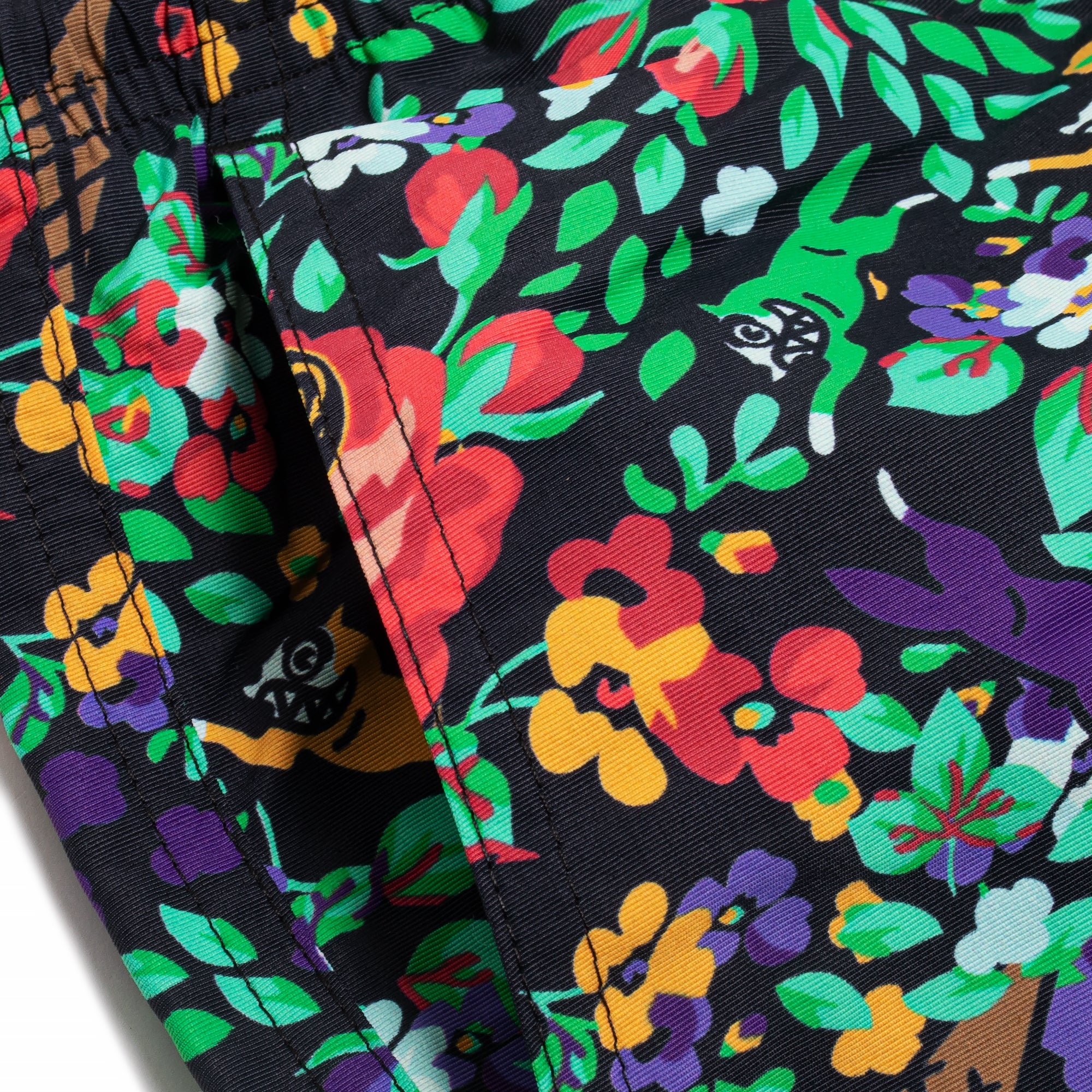 Icecream Mens Floral Shorts 'Black' - Image 4