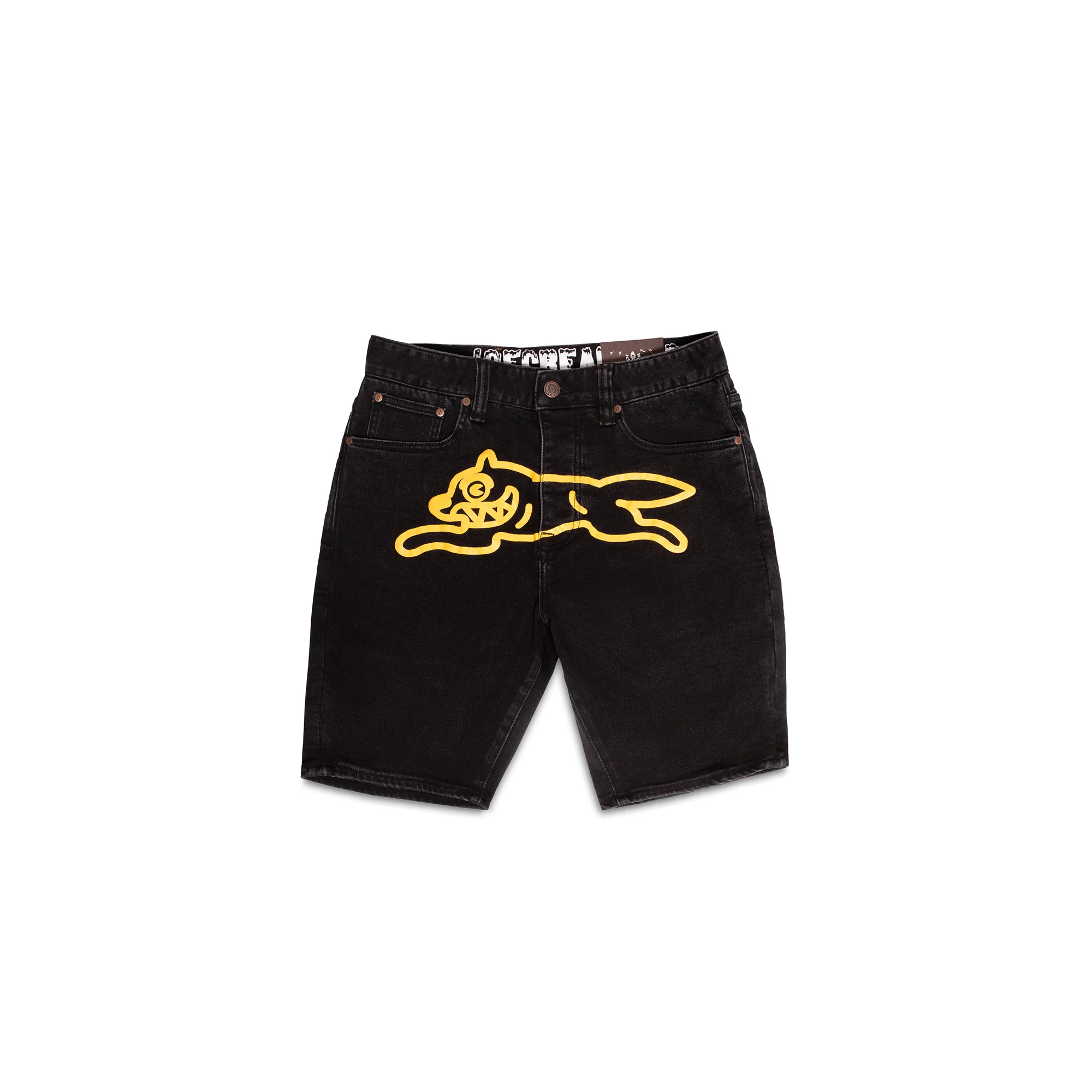 Icecream Mens Golden Jean Shorts 'Black Jean'