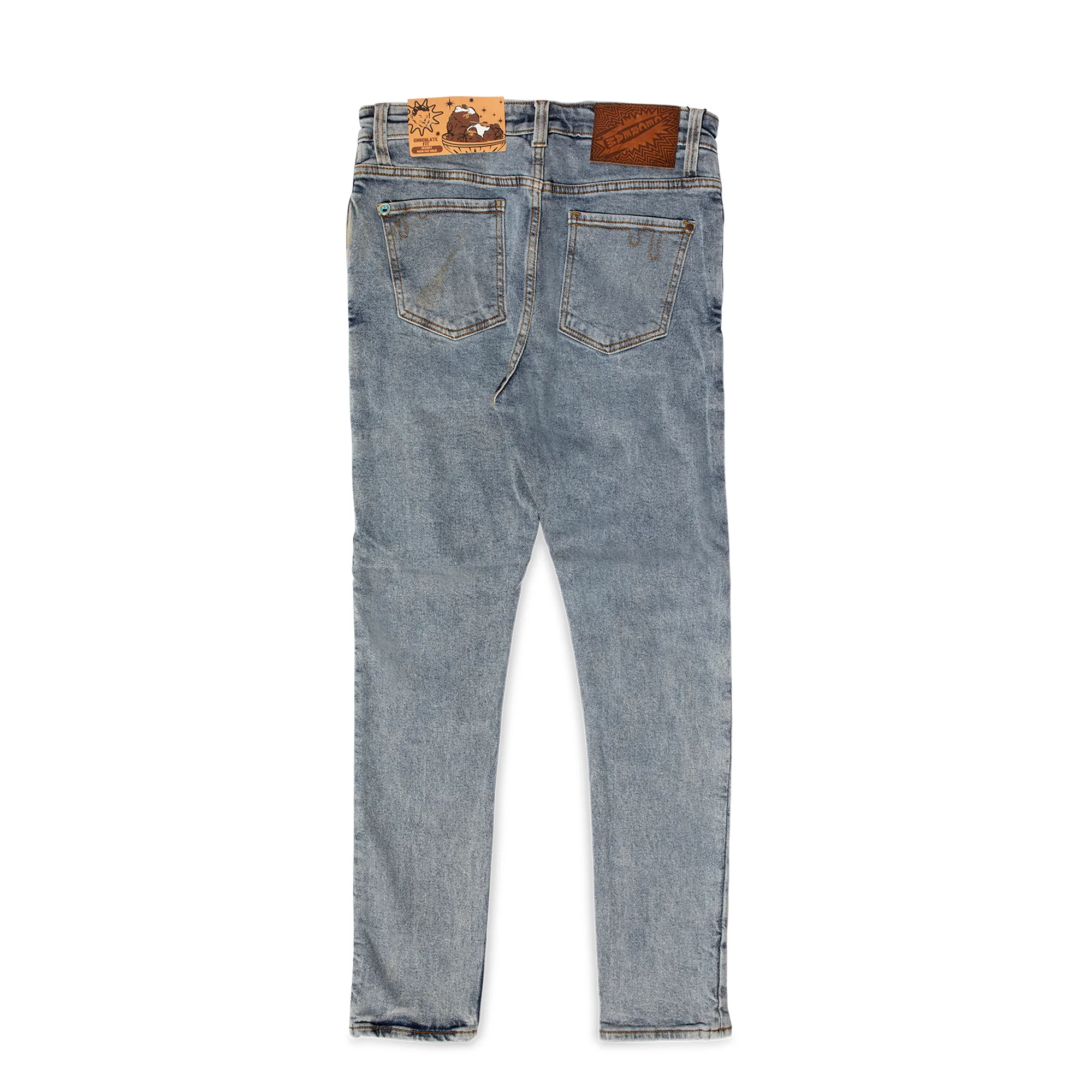 Icecream Mens Neon Cherry Jean 'Light Wash' - Image 2