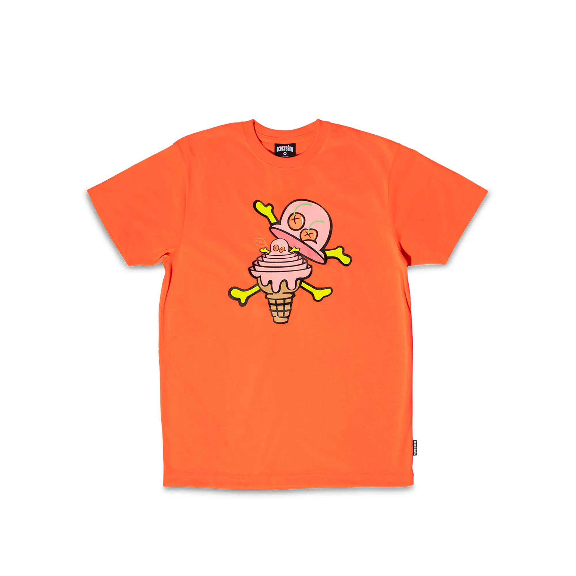 Icecream Mens Nesting SS Tee 'Neon Red'