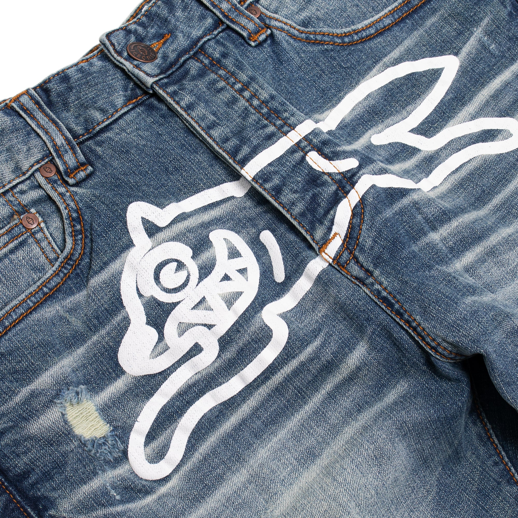 Icecream Mens Running Dog Jean 'Light Blue Jean' - Image 3