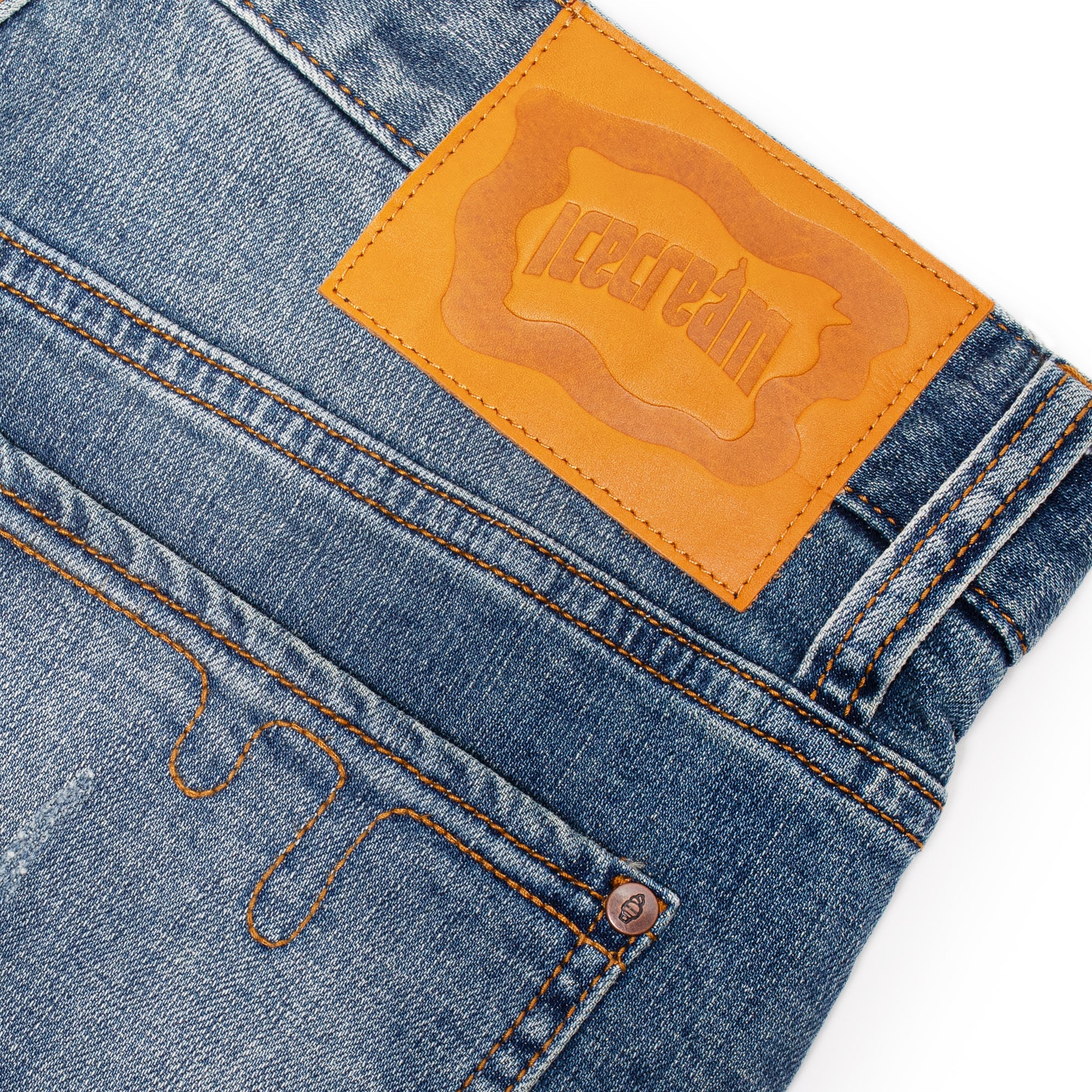 Icecream Mens Running Dog Jean 'Light Blue Jean' - Image 4