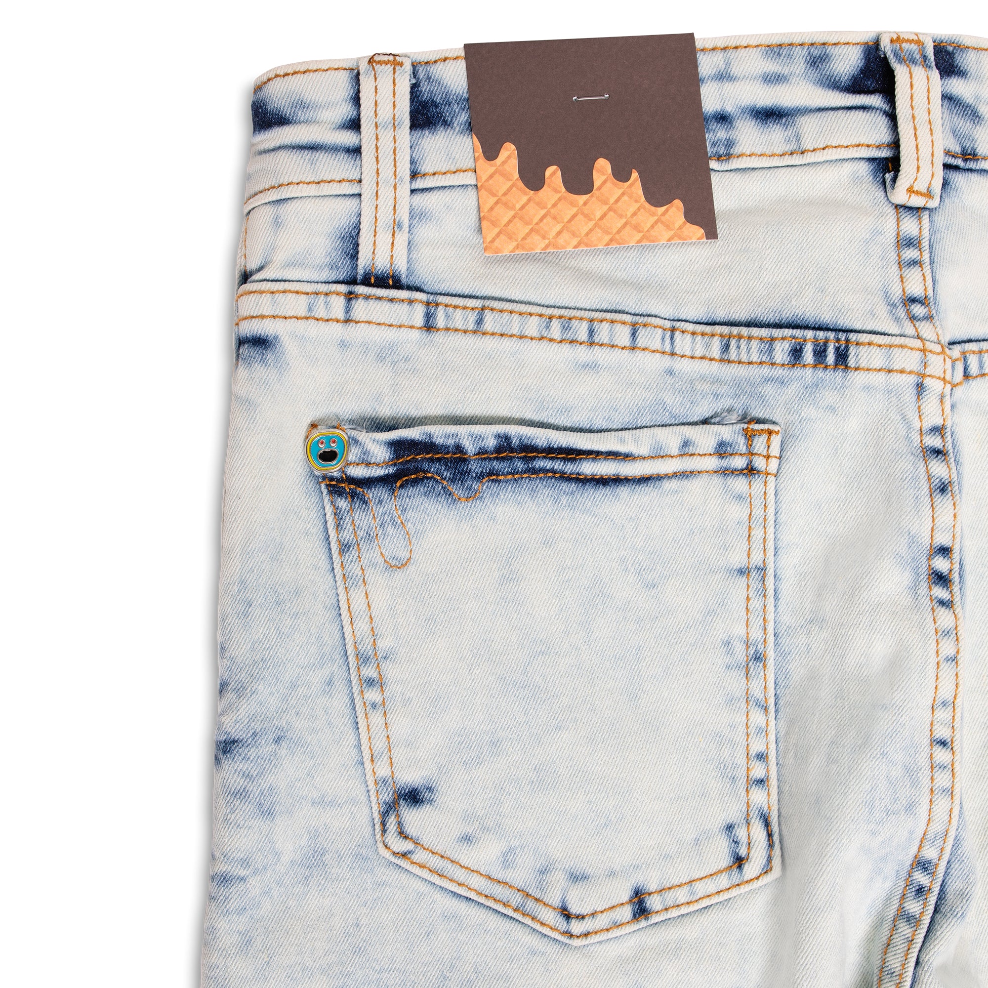 Icecream Mens Running Dog Jean 'Light Blue' - Image 4