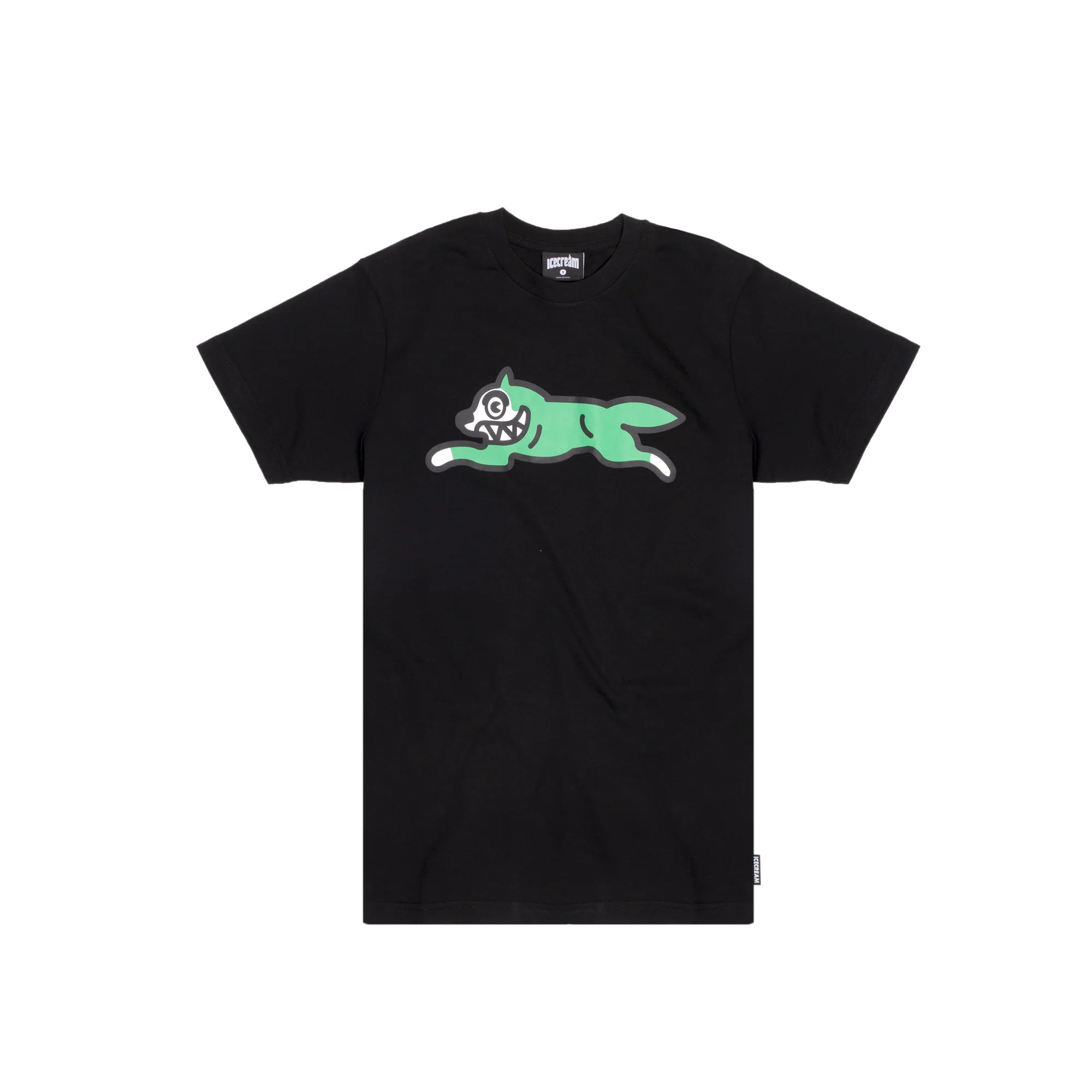 Icecream Mens Running Dog SS Tee 'Black'