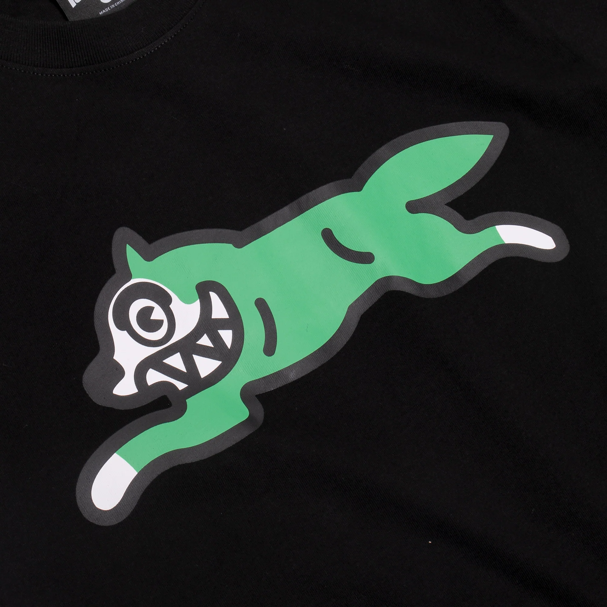 Icecream Mens Running Dog SS Tee 'Black' - Image 2