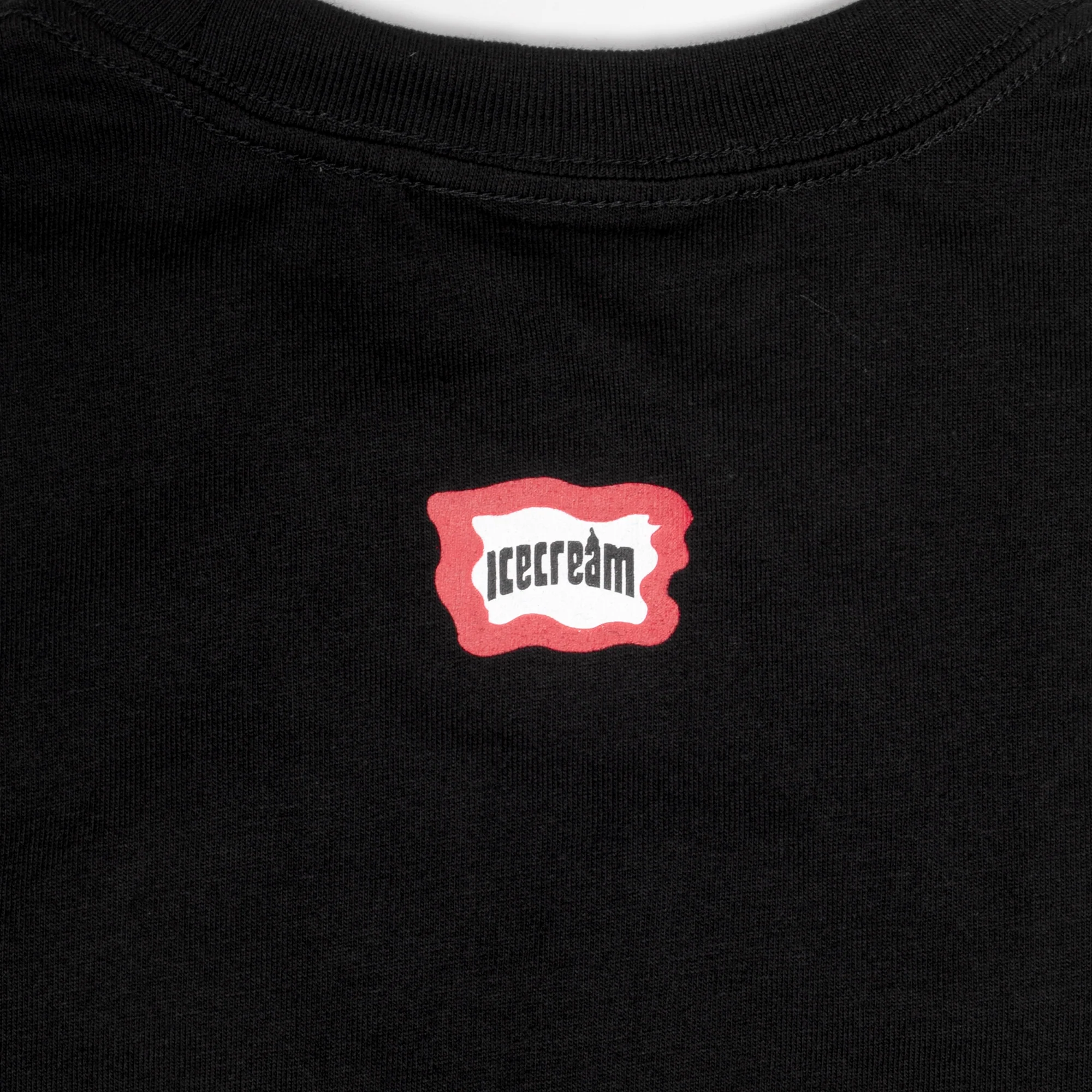 Icecream Mens Running Dog SS Tee 'Black' - Image 3