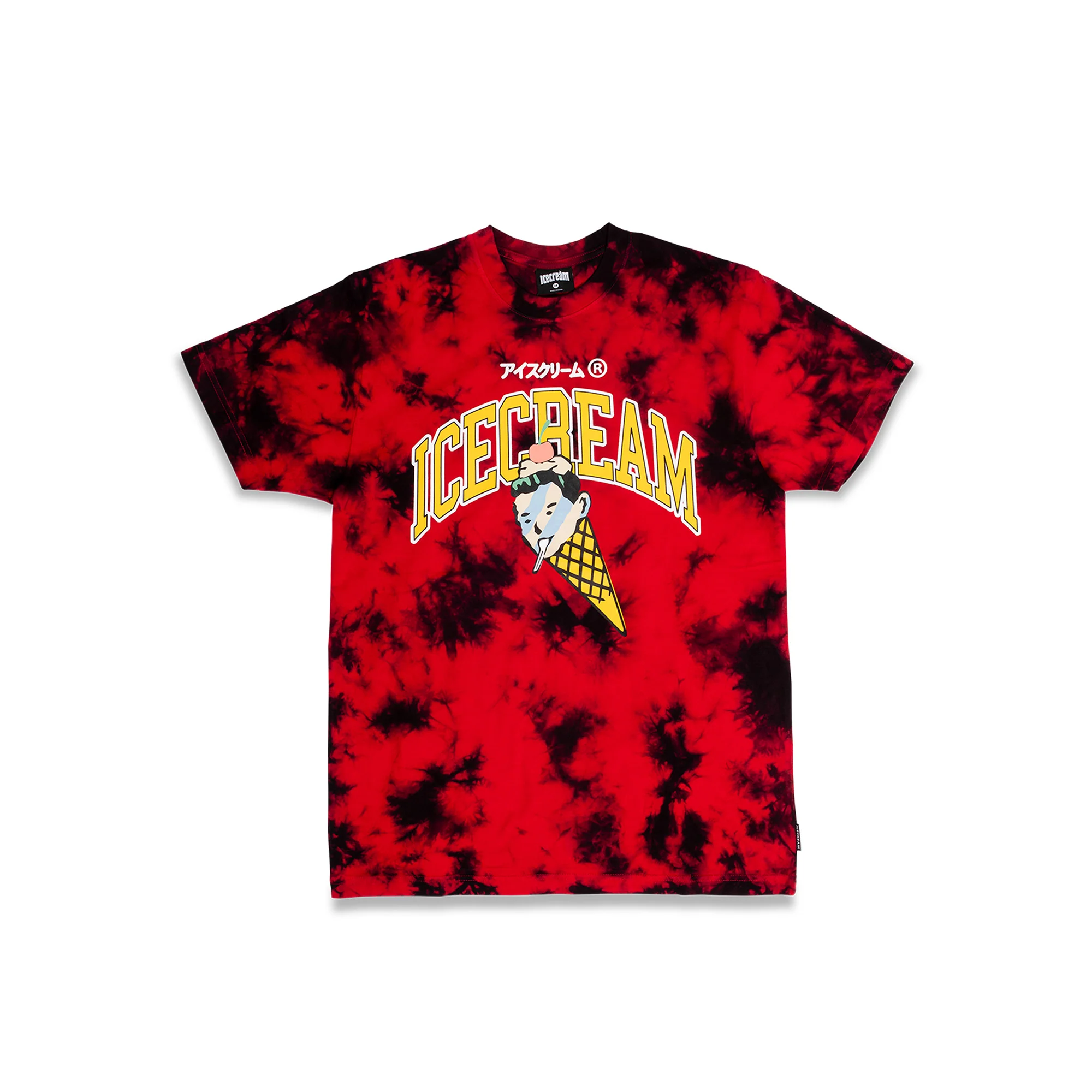Icecream Mens Spoon Fed SS Knit Shirt 'Tango Red'