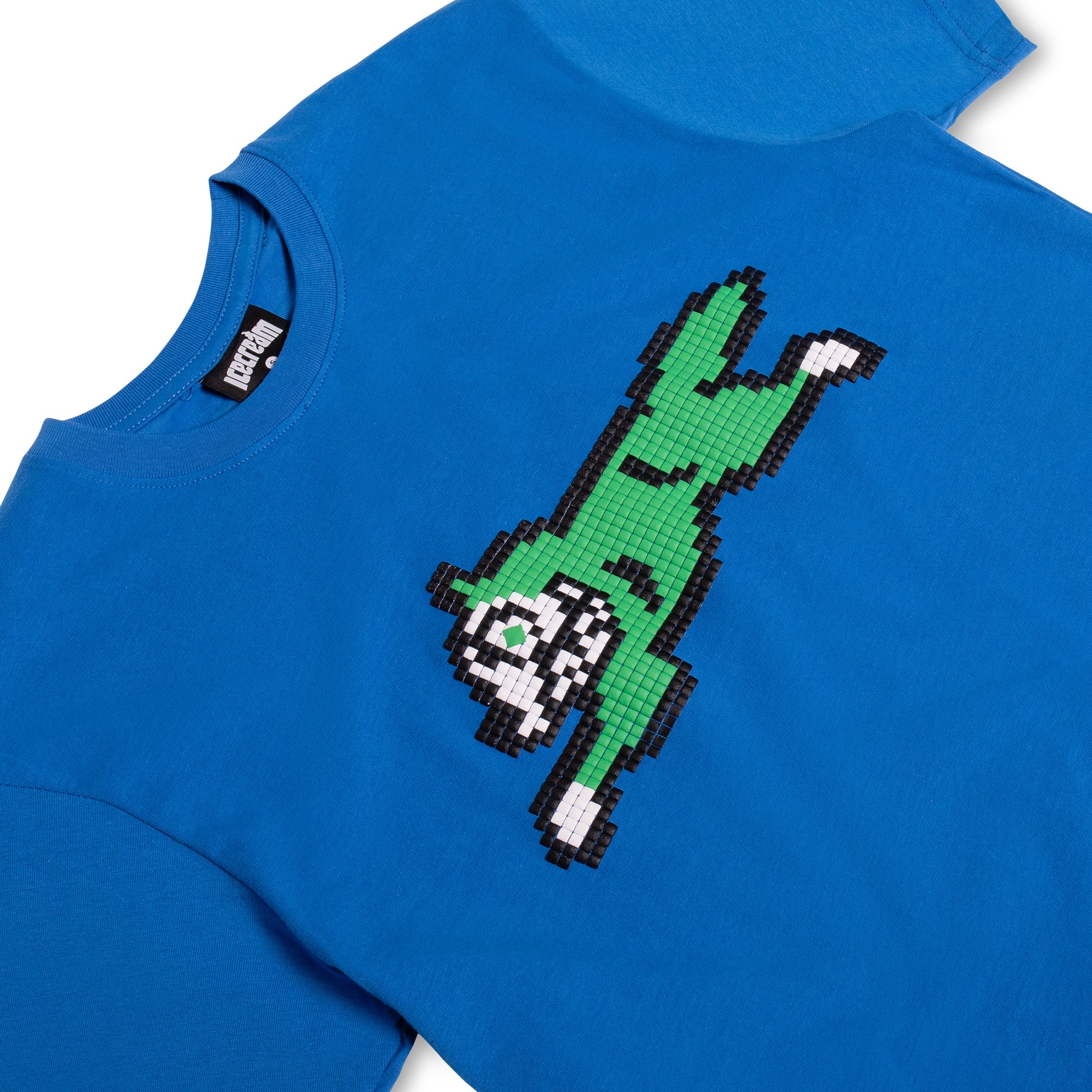 Icecream Mens Squared SS Tee 'Strong Blue' - Image 3