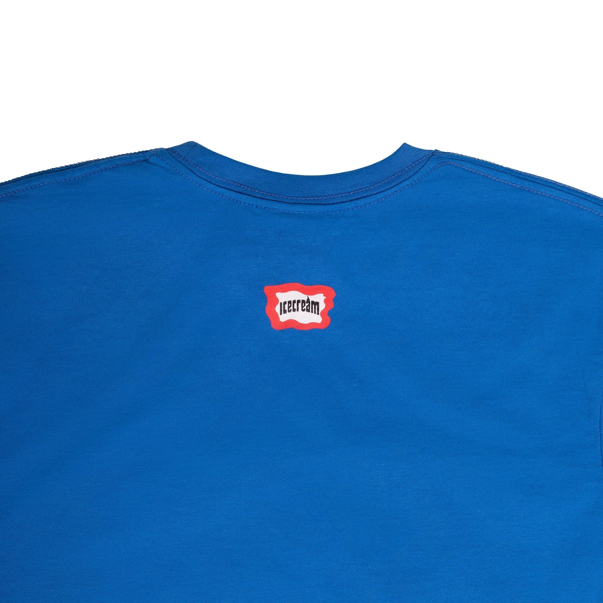 Icecream Mens Squared SS Tee 'Strong Blue' - Image 4