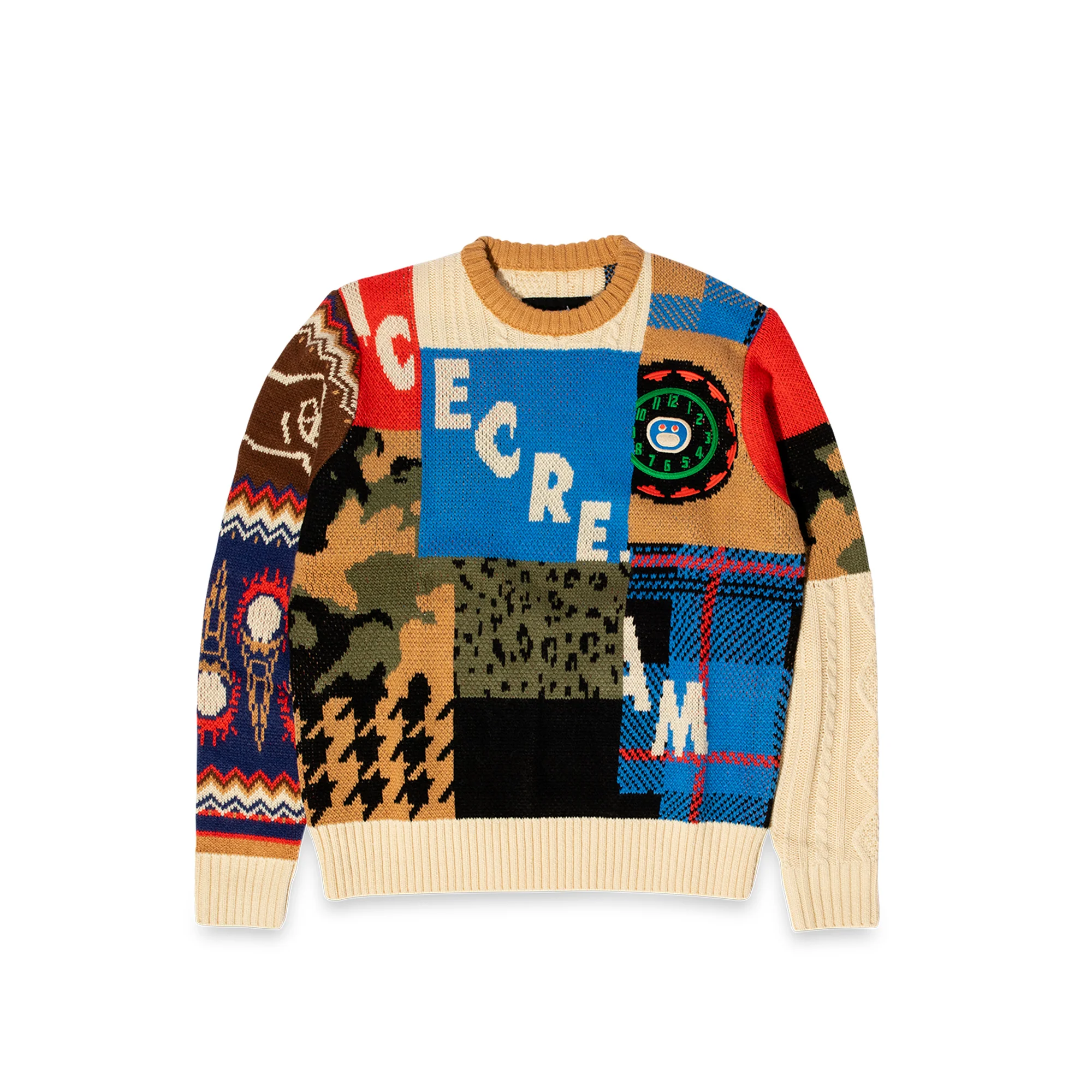 Icecream Mens Stallone Sweater 'Multi'