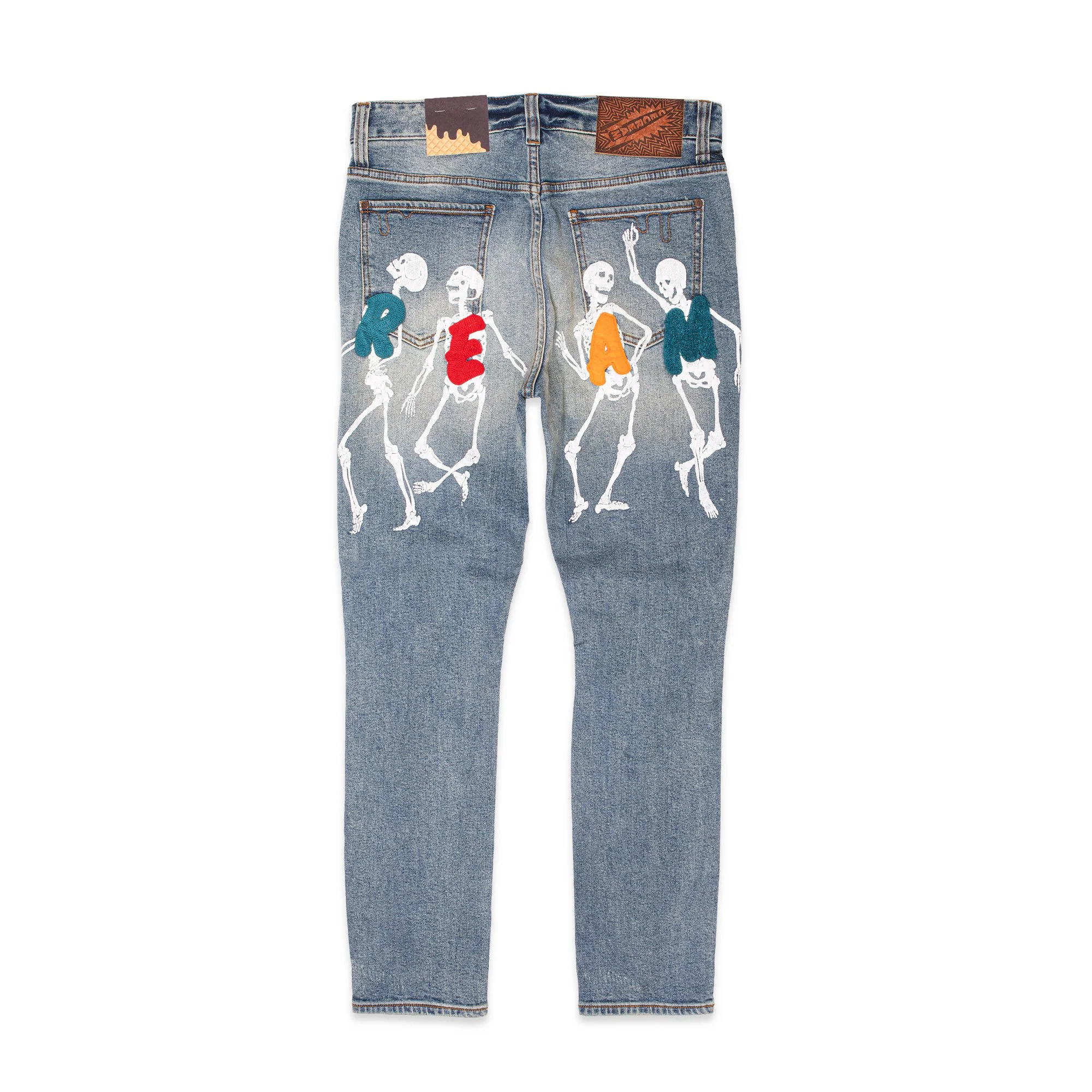 Icecream Mens 'Medium Blue' The Dead Don't Dance Jeans - Image 2