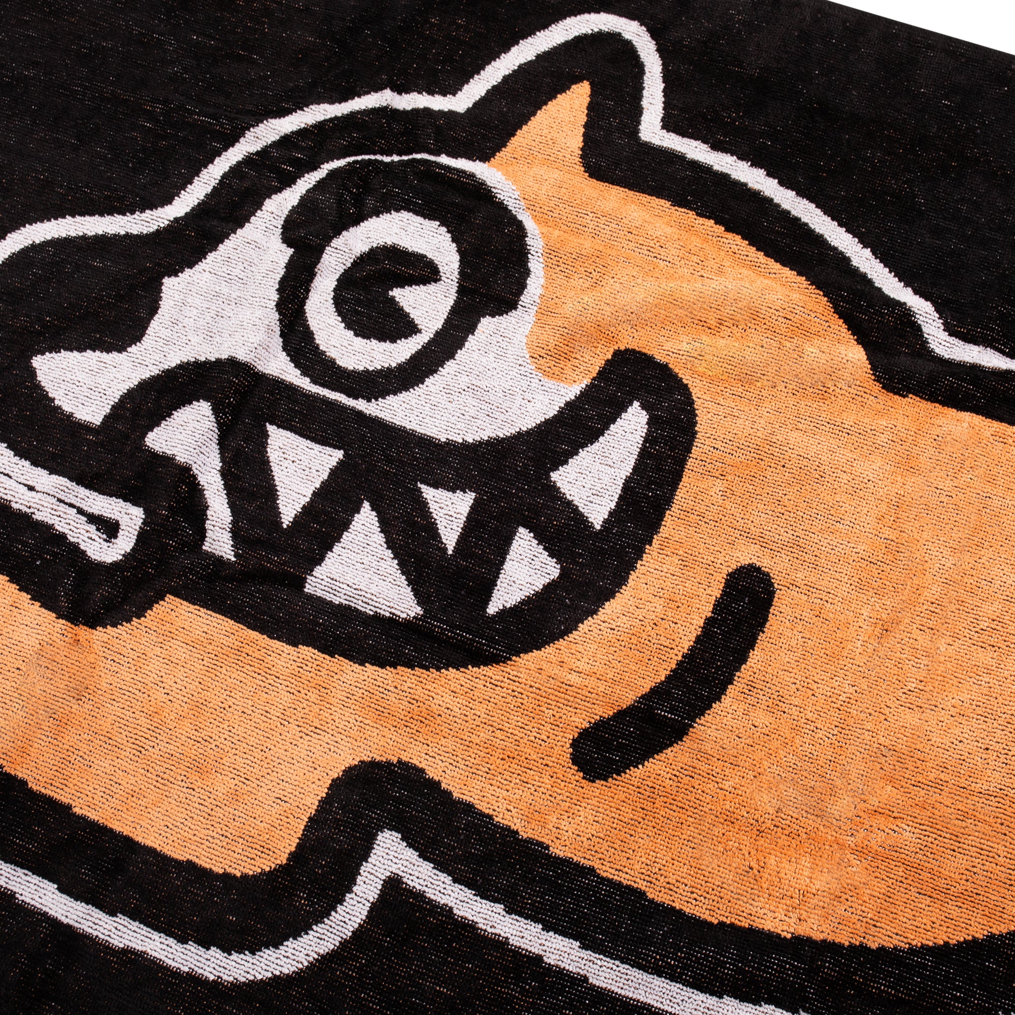 Icecream The Beach Towel 'Black' - Image 2