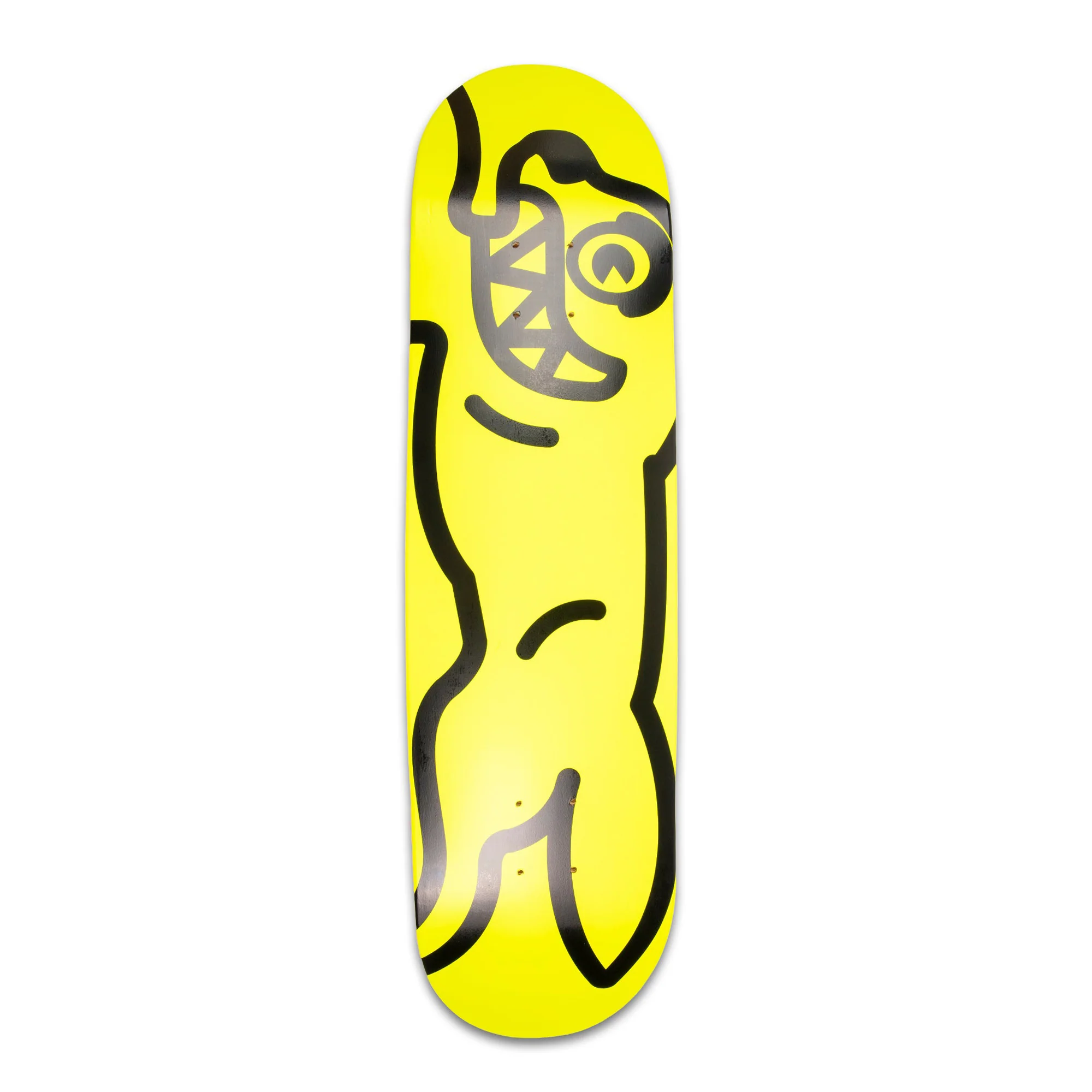Icecream Mens Work Skate Deck 'Neon Yellow'