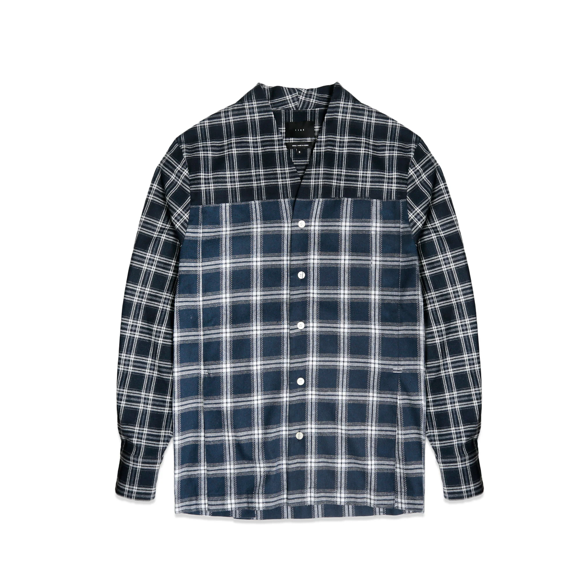 Iise 4Panel Button Up - Blue