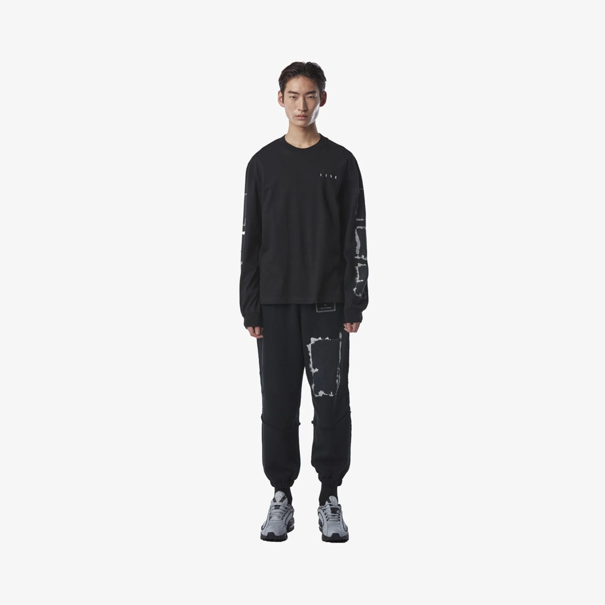 IISE Mens Burnt Hanji Long-Sleeve Tee - Image 2