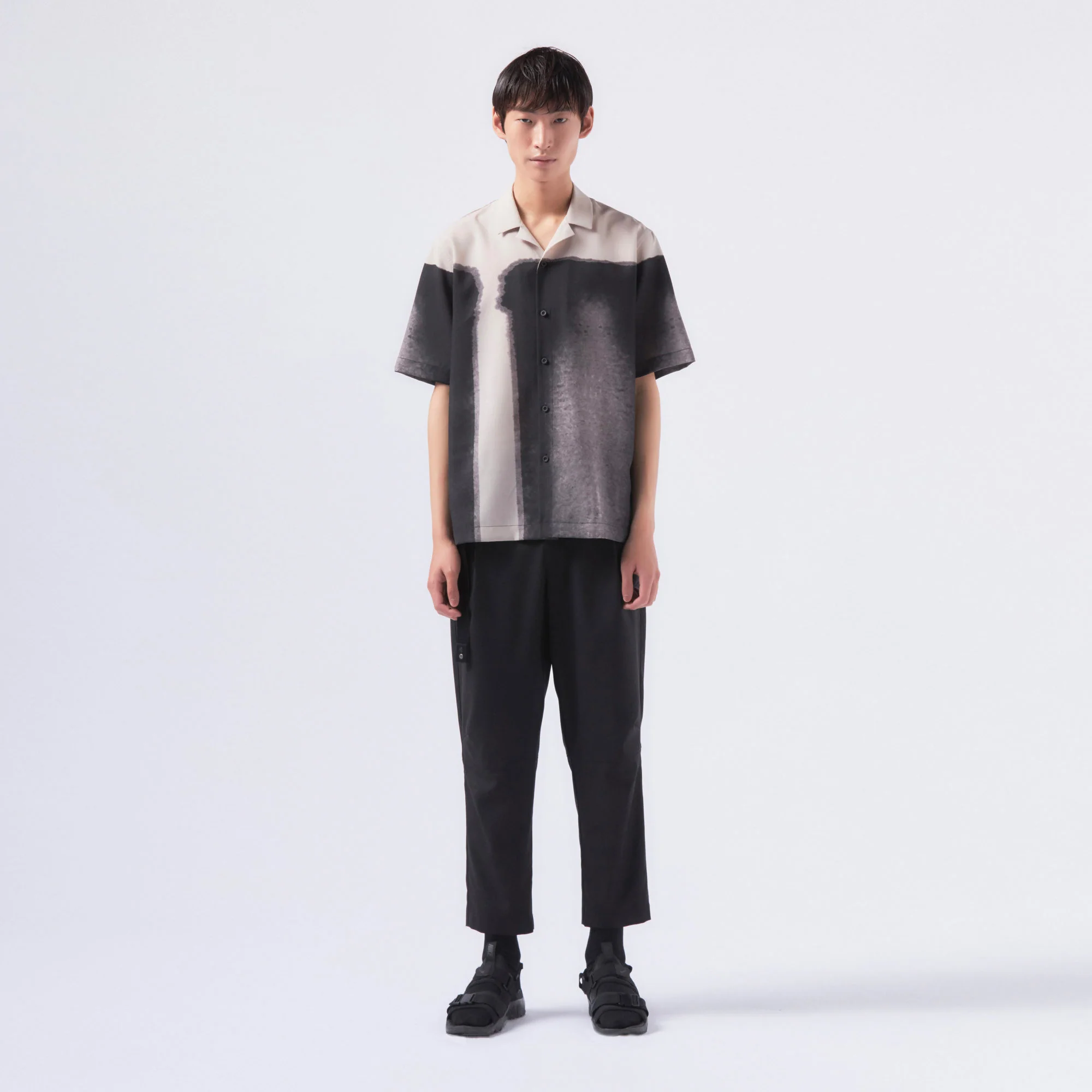 IISE Mens Paint Camp Shirt 'Print' - Image 4