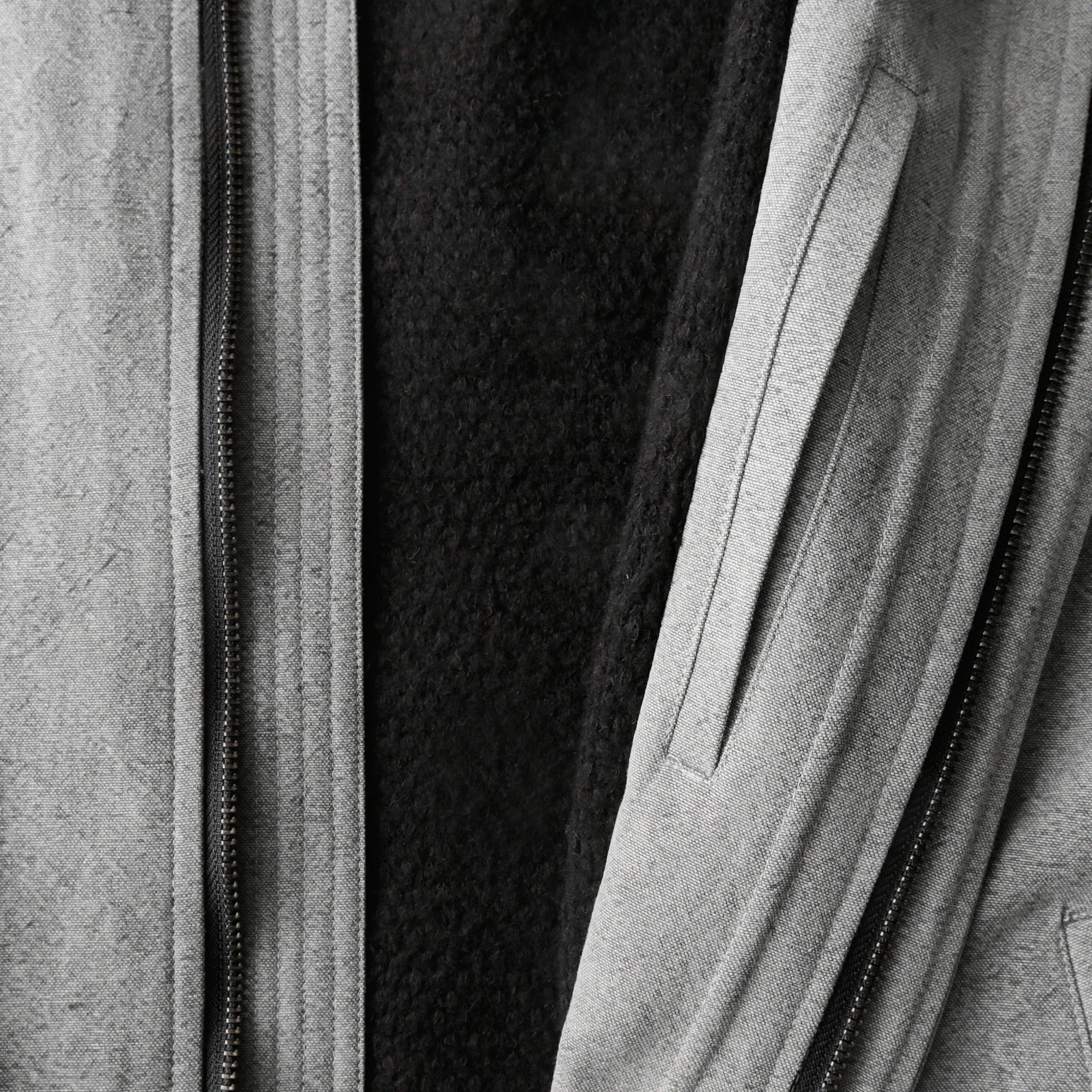 Iise Monk Coat - Grey - Image 3