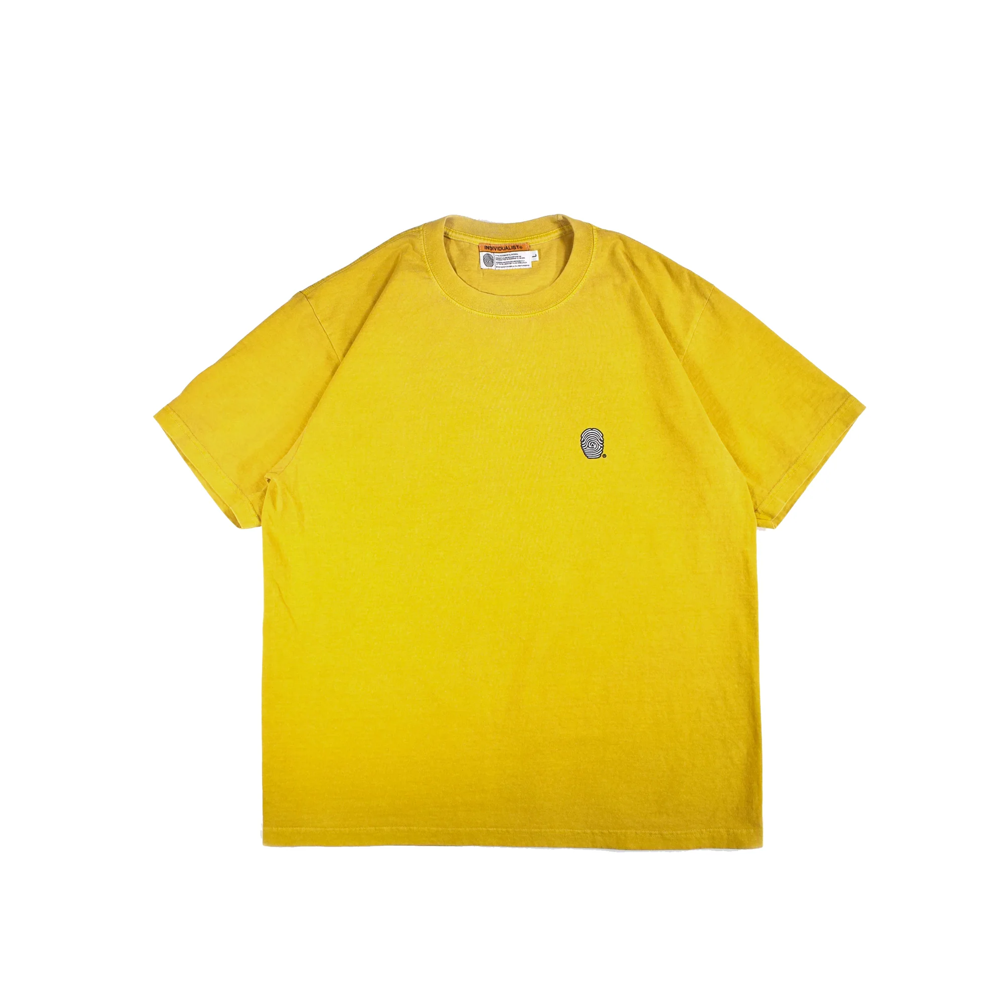 INDVLST Mens DIY Spirit S/S Tee 'Dyed Mustard'
