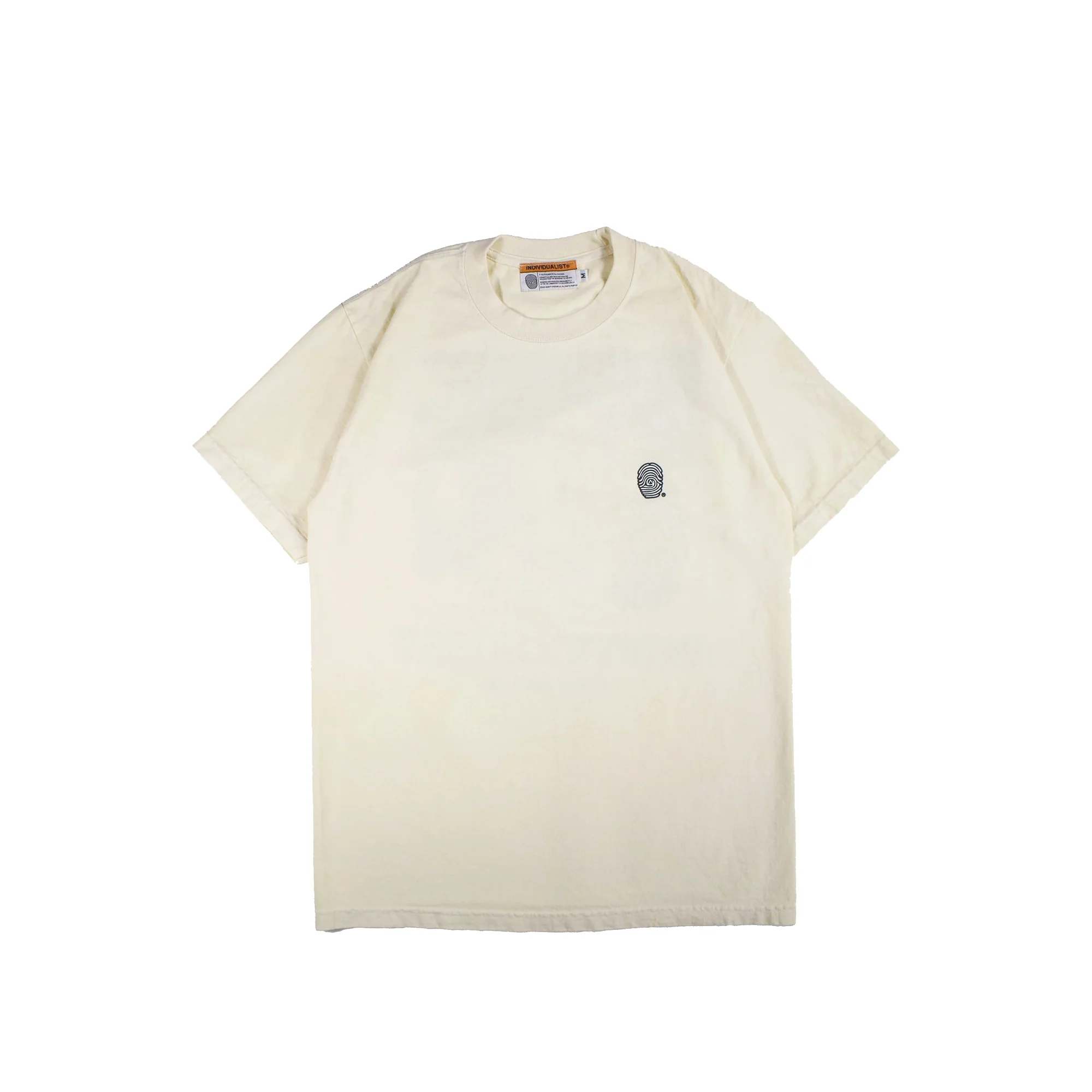 INDVLST Mens DIY Spirit S/S Tee 'Dyed Cream'