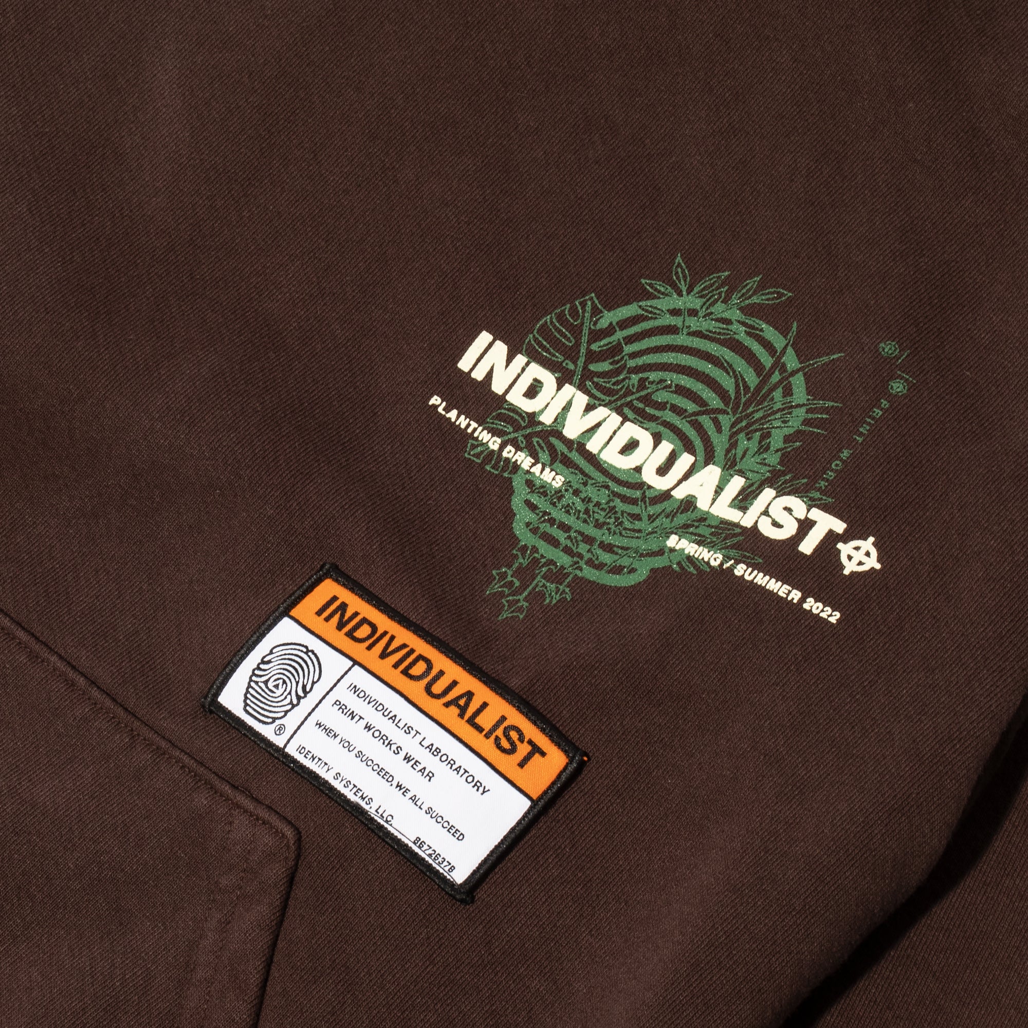 INDVLST Mens Green Thumb Hoodie - Image 3