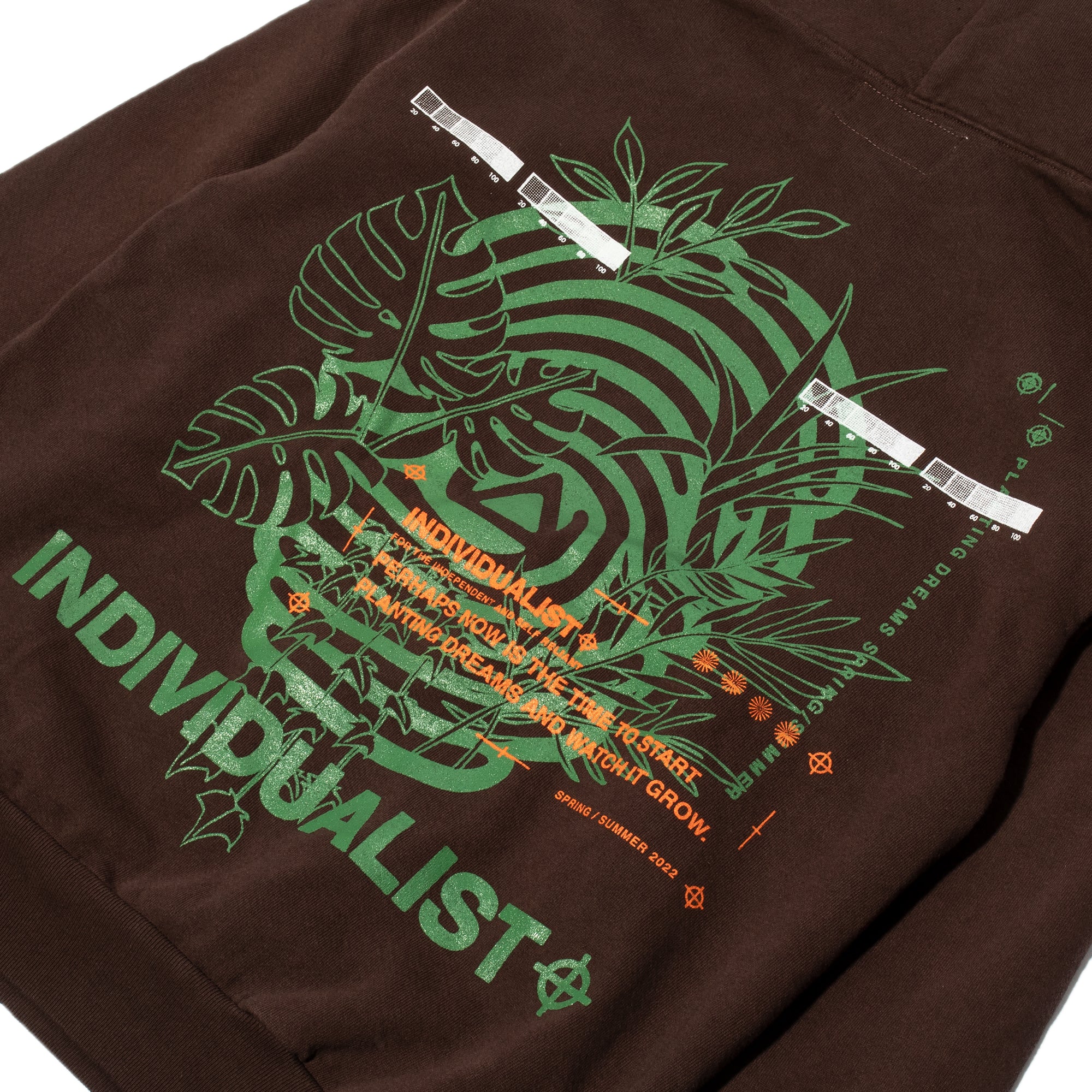 INDVLST Mens Green Thumb Hoodie - Image 4