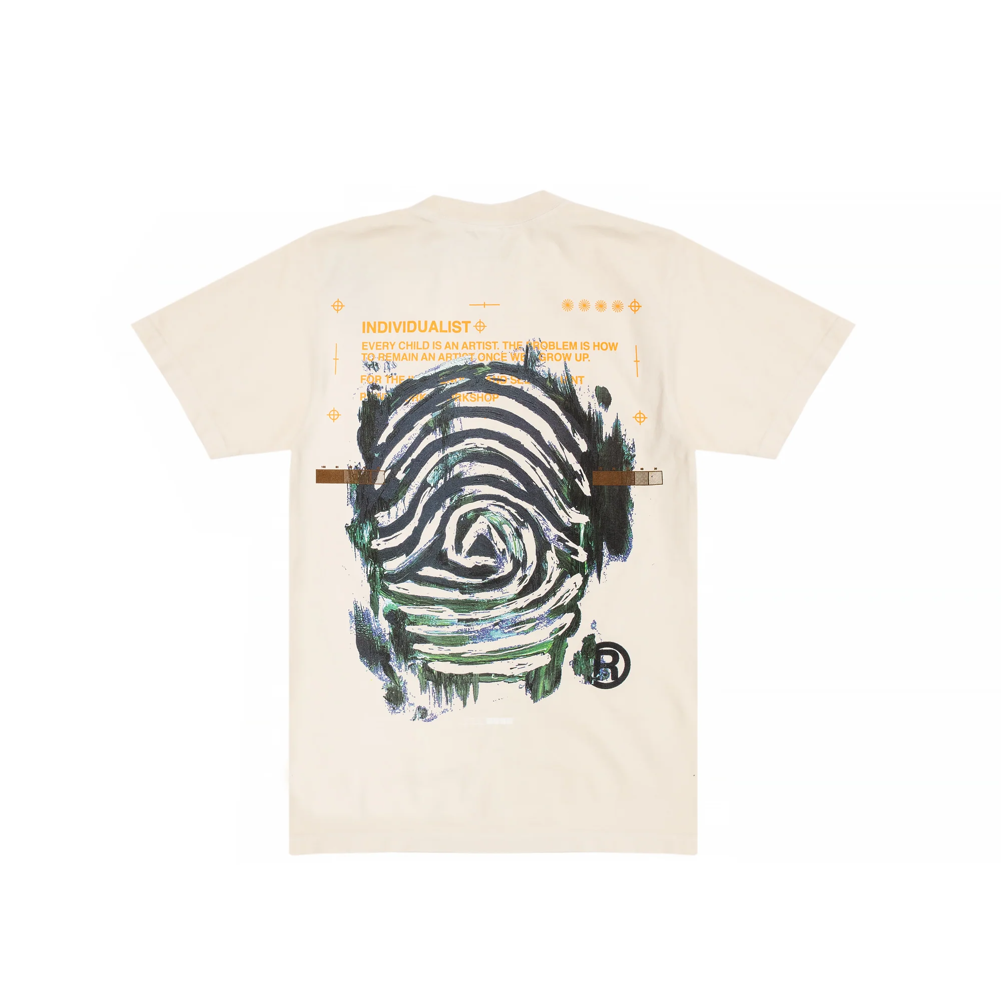Indvlst Mens Painted Logo SS Tee