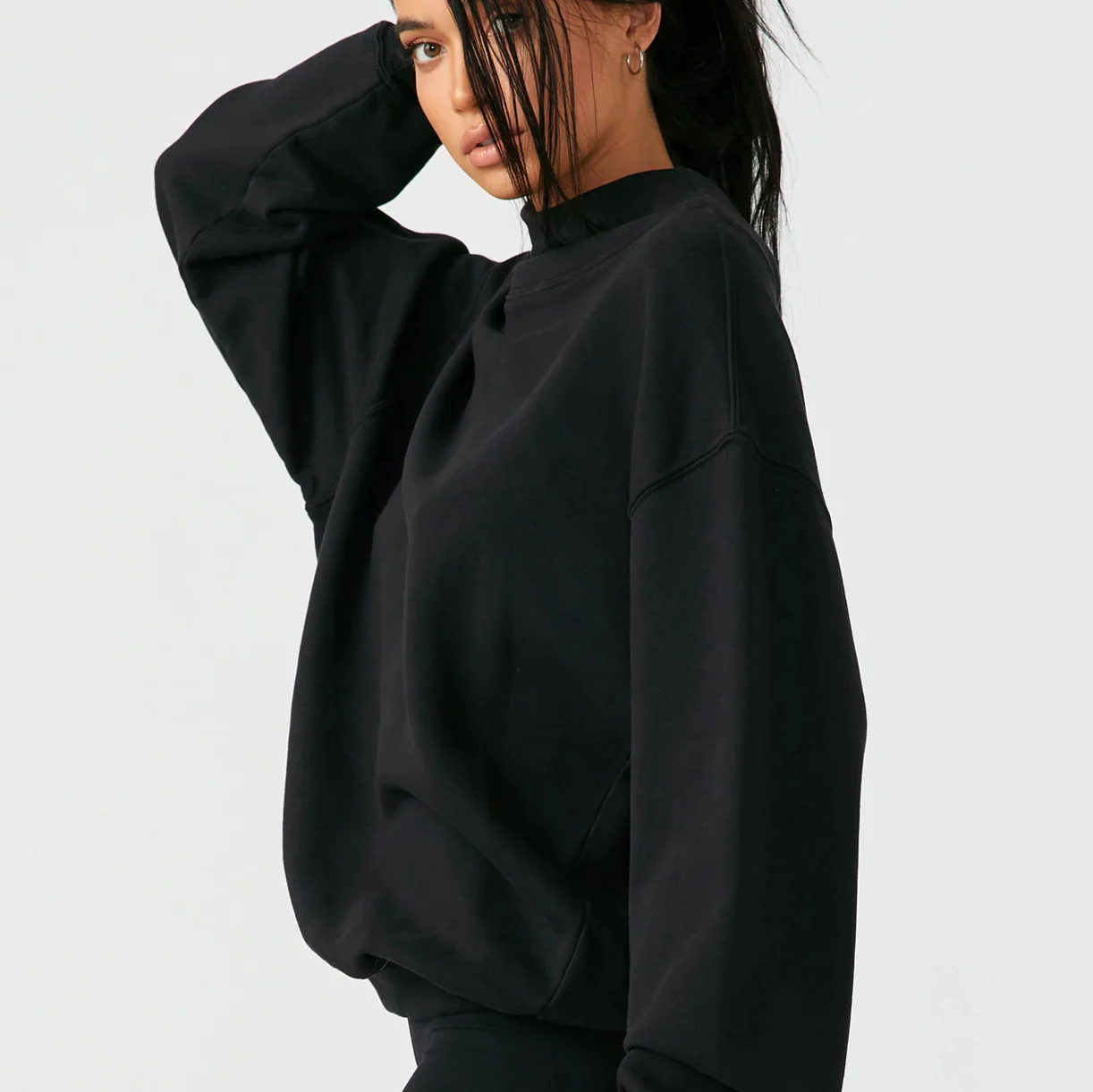Joah Brown Oversized Turtleneck [524LST] - Image 3