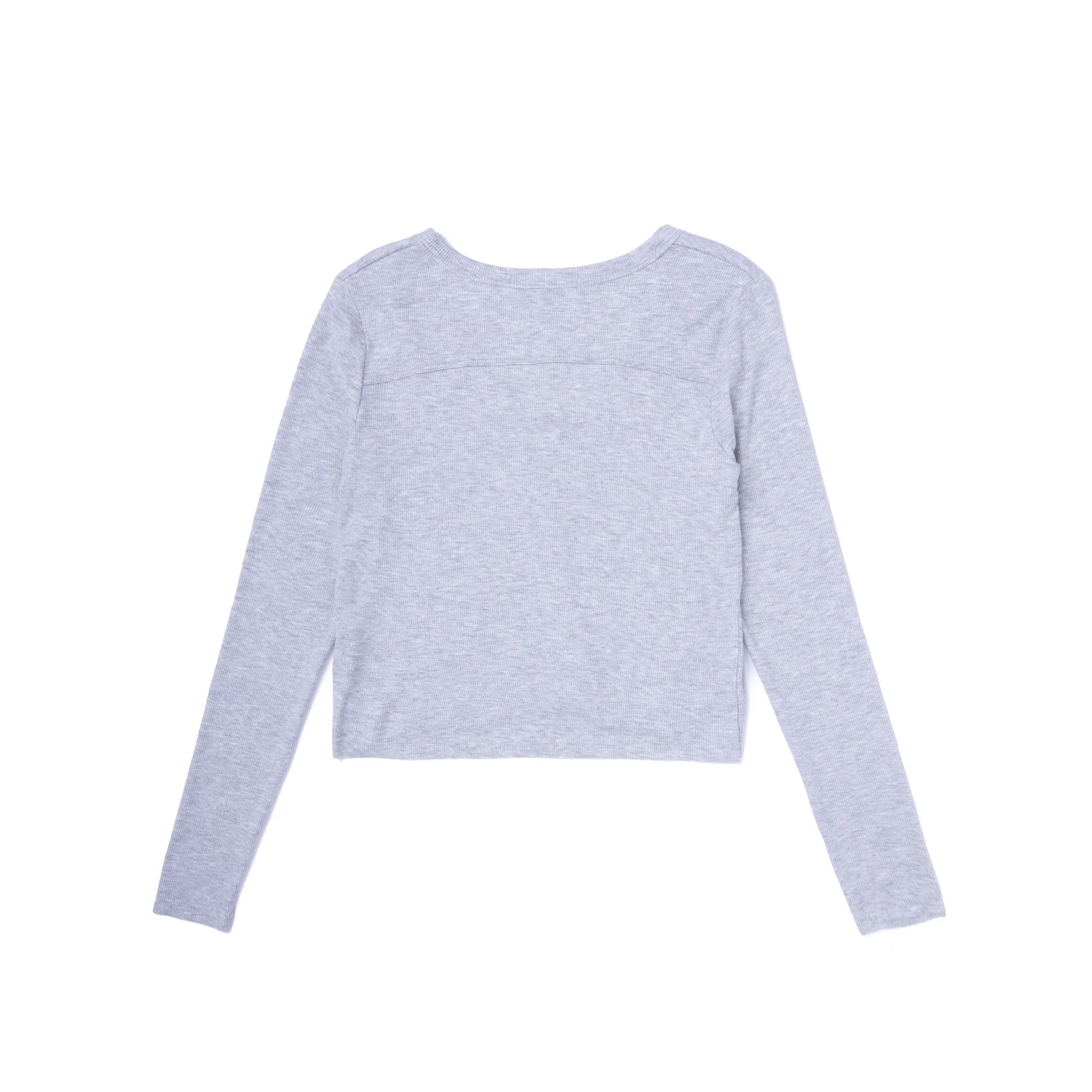 Joah Brown Womens Cropped Button Down [243CAR] - Image 2