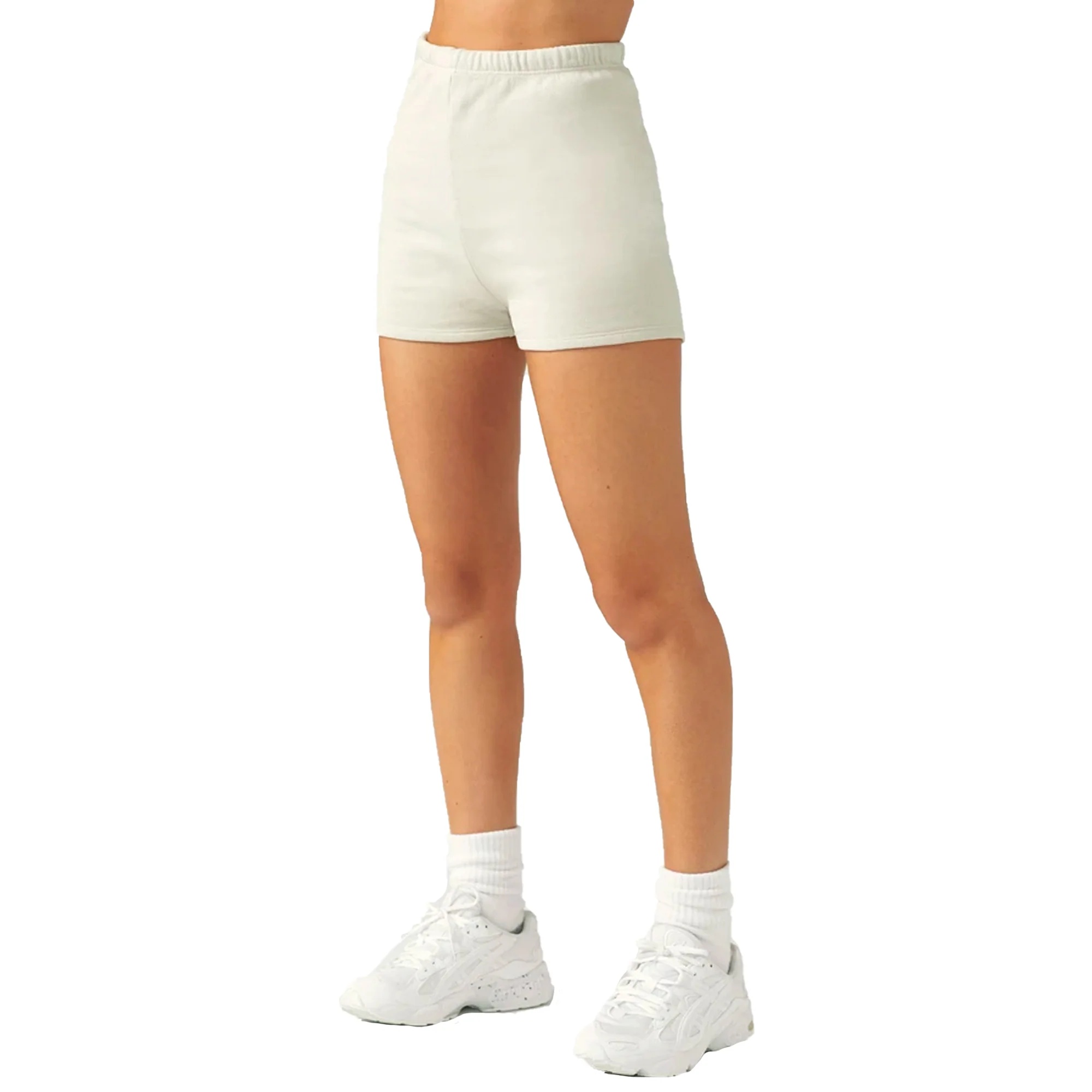 Joah Brown Womens Fitted Sweatshort Sahara