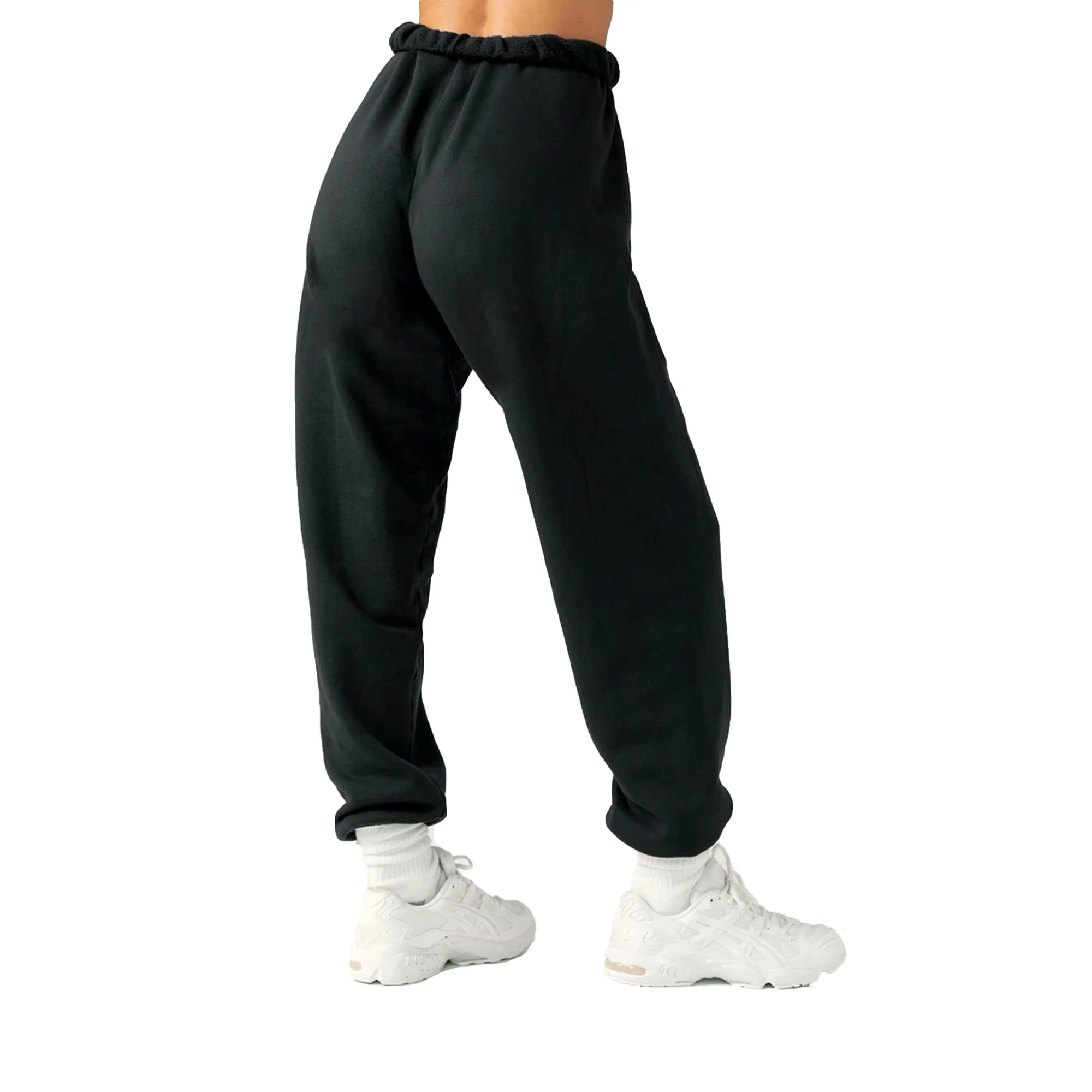 Joah Brown Womens Oversized Jogger Black - Image 3