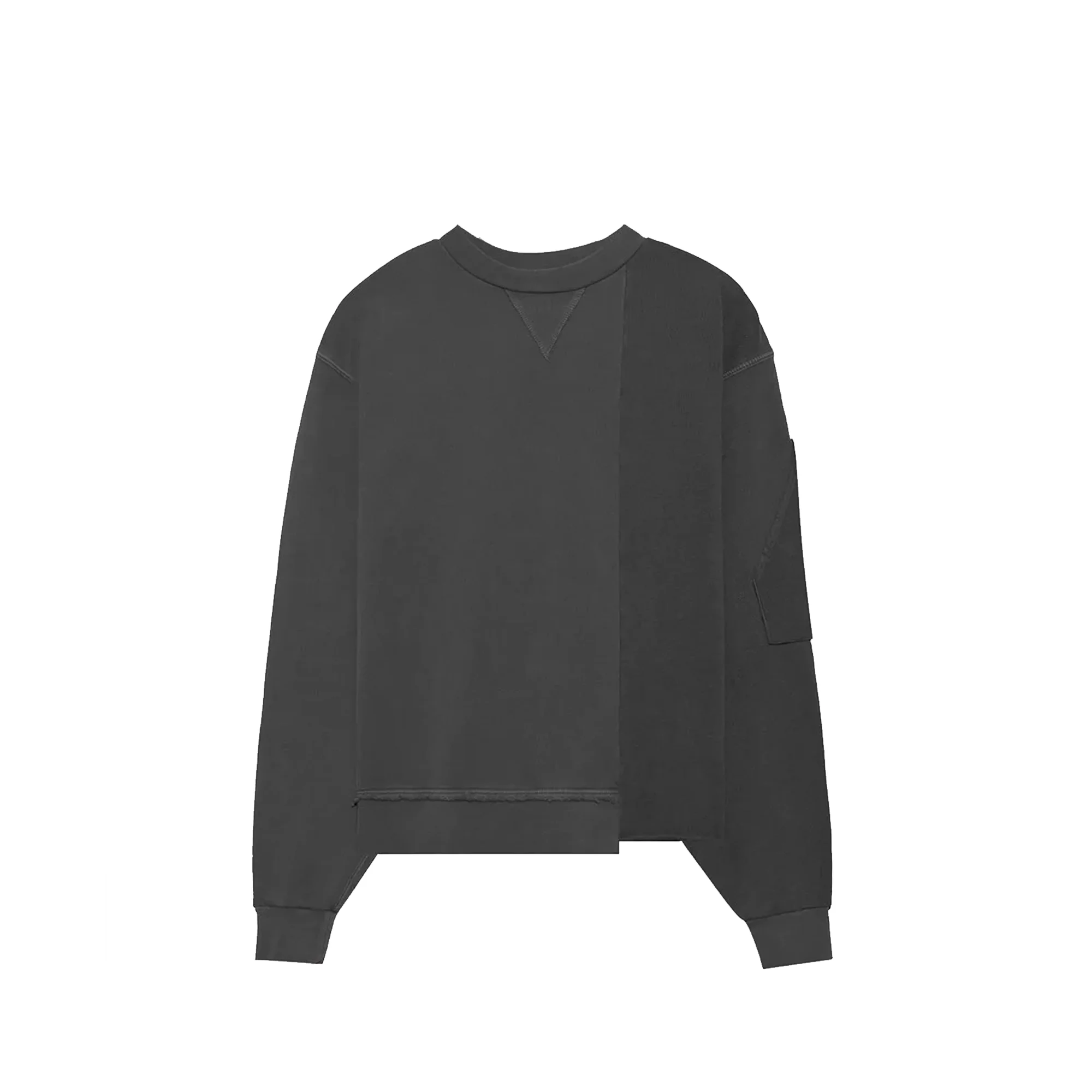 John Elliot Mens Reconstructed Vintage Crew 'Washed Black'