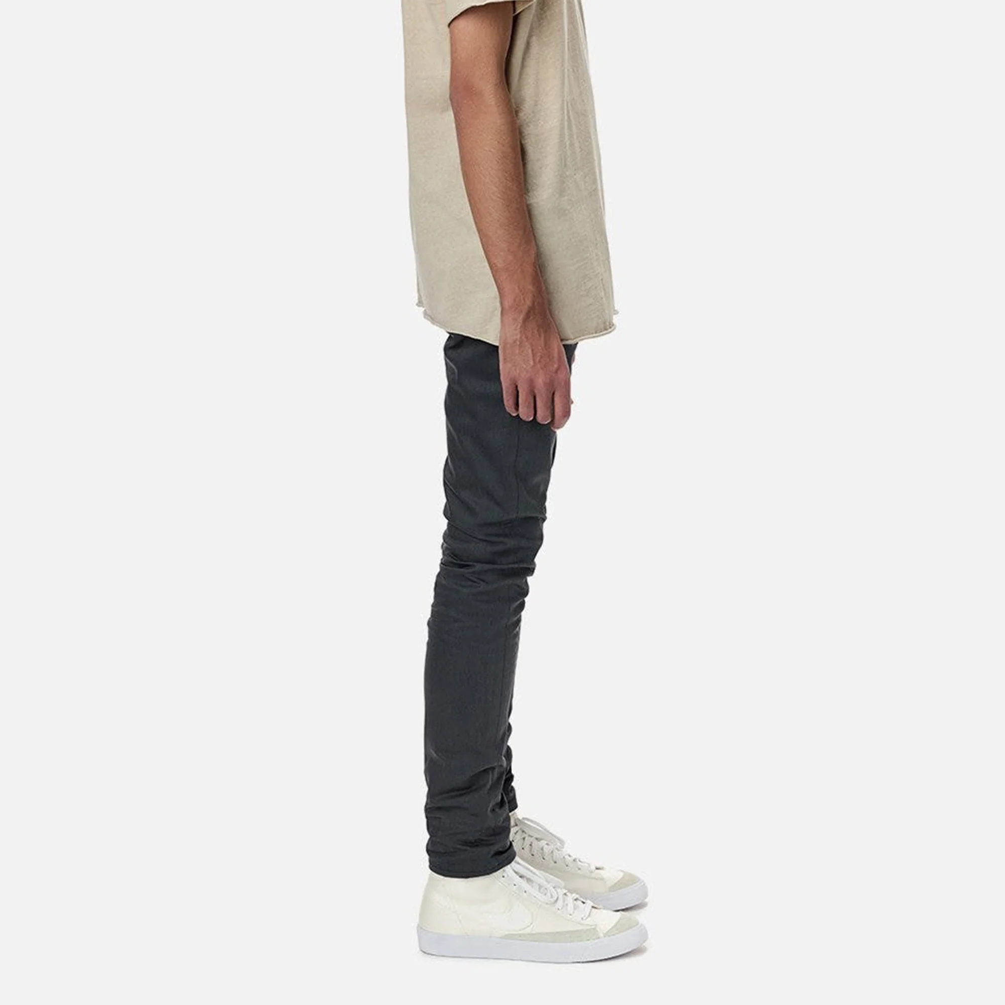 John Elliot Mens The Cast 2 Pants 'Raw Graphite' - Image 4