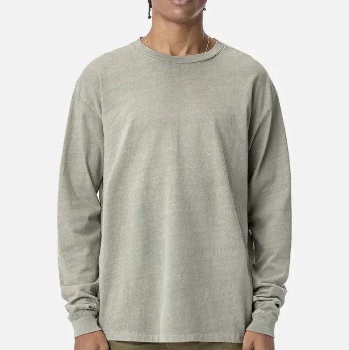 John Elliott Mens Long-Sleeve University Tee - Image 3