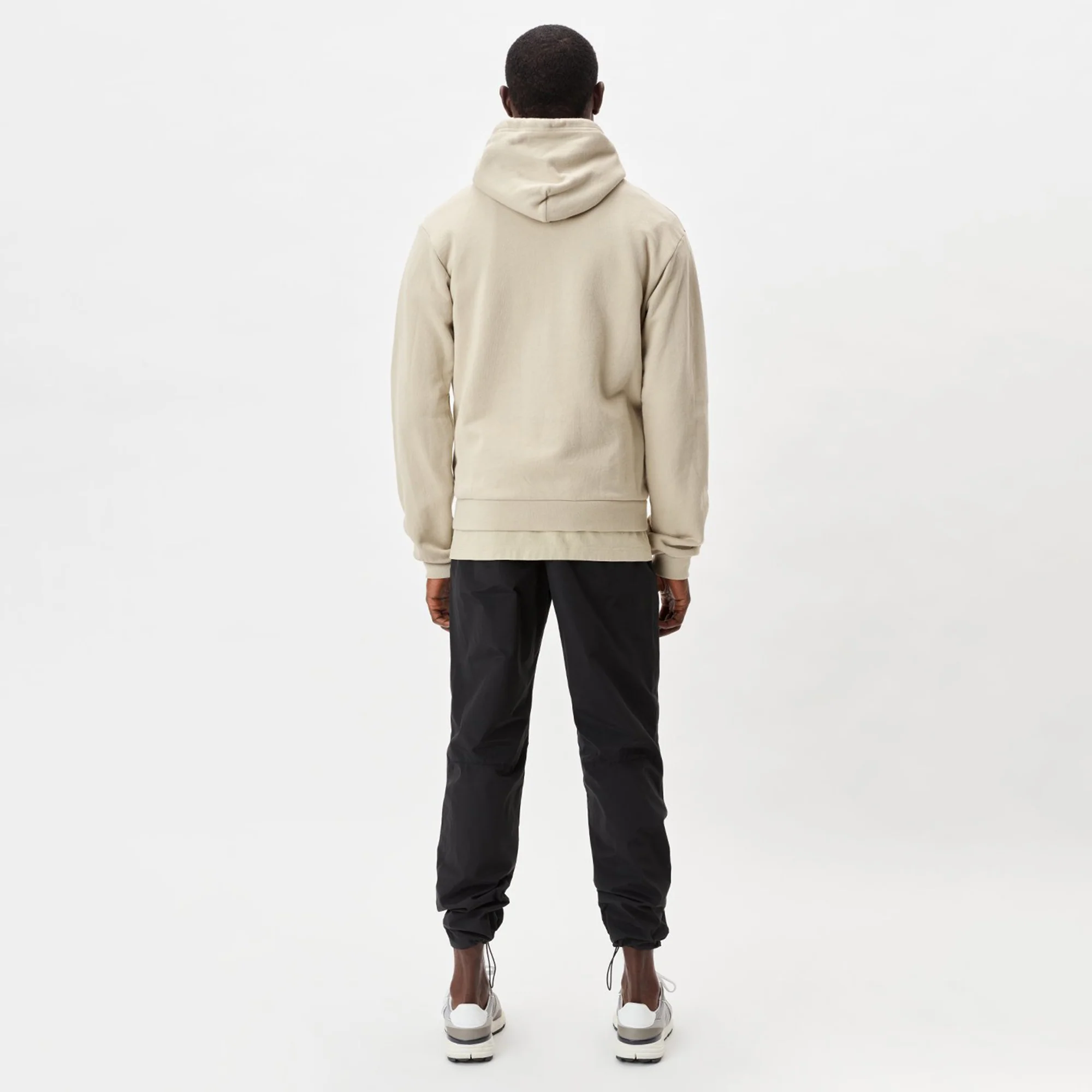John Elliott Mens Beach Hoodie 'Ceramic' - Image 3